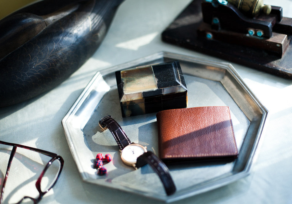 Leather Bifold Wallet Lifestyle