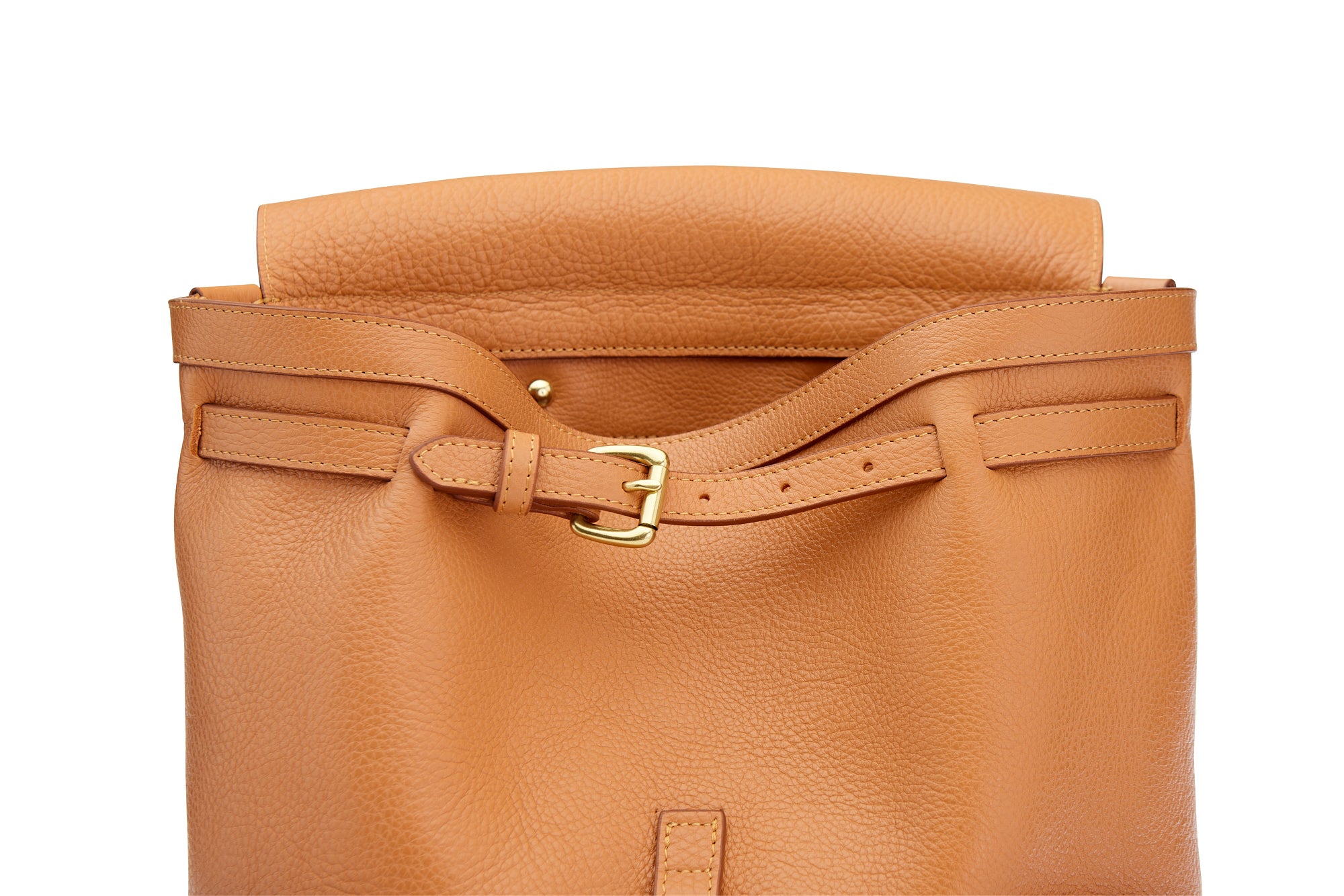 Buckle of Leather No. 5 Knapsack Camel