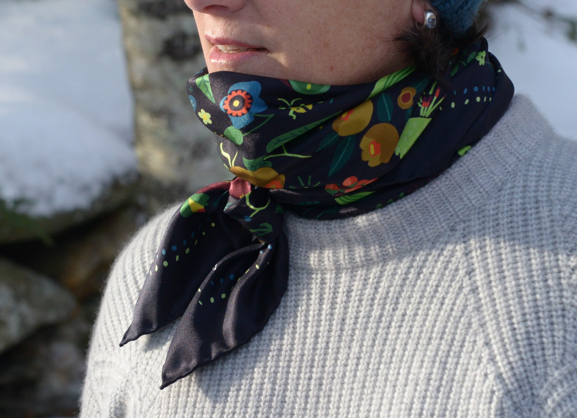 The Lotuff Scarf lifestyle