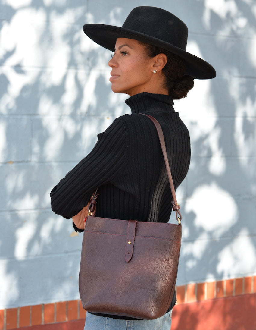 The Maude Bucket Bag Lifestyle