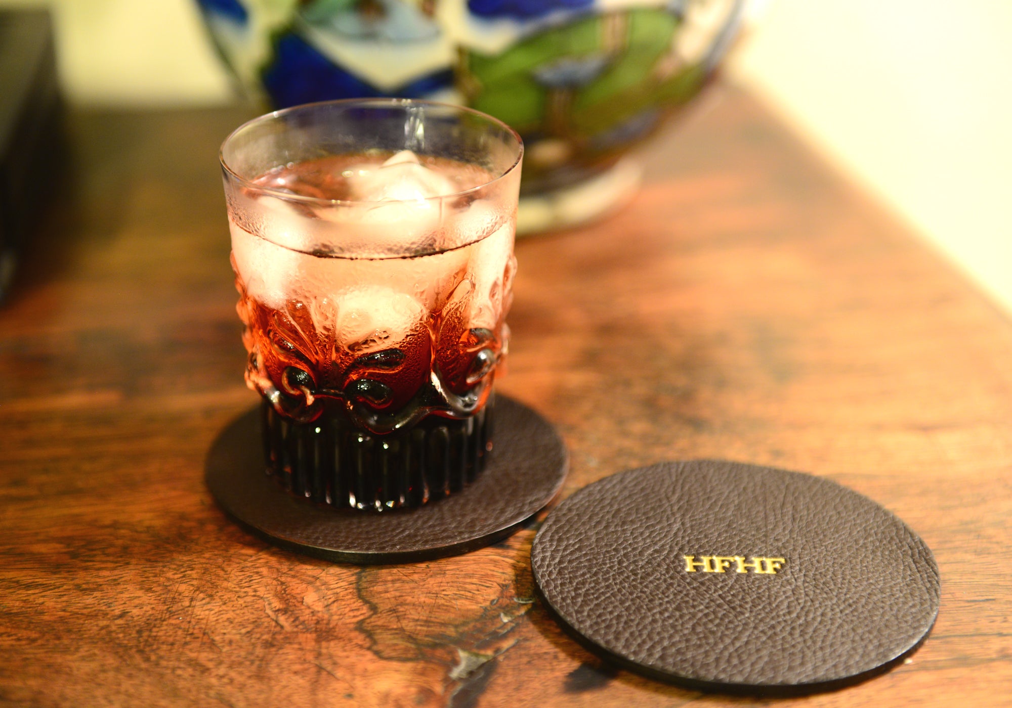 Leather Coasters Leather Coasters