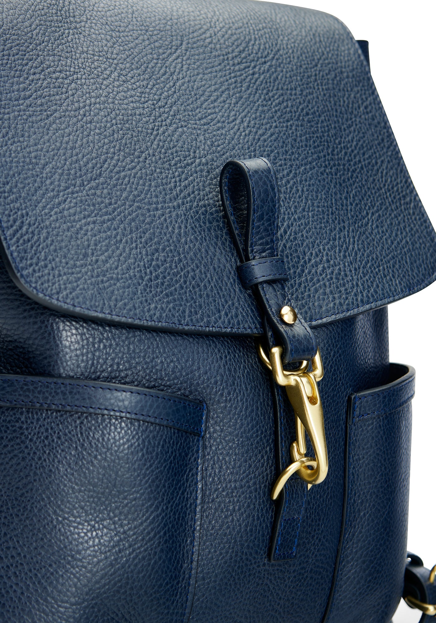 Hook of Leather No. 5 Knapsack Indigo