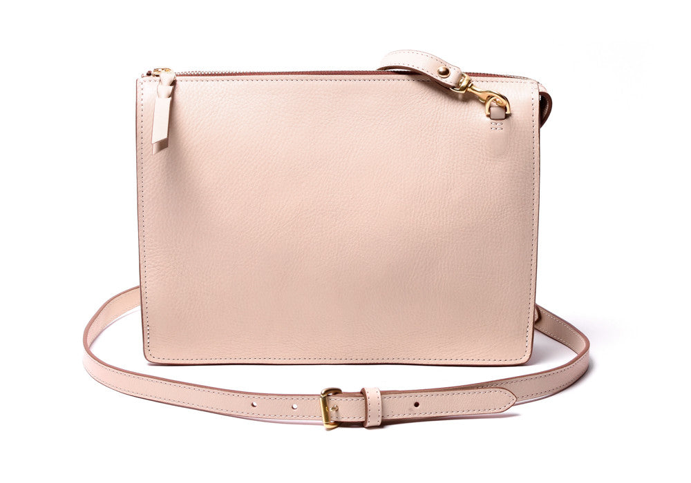 Front Leather View of The Tripp II Natural