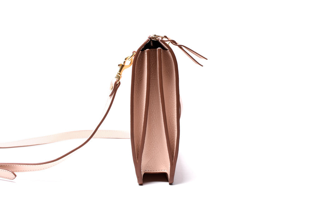 Side Leather View of The Tripp II Natural