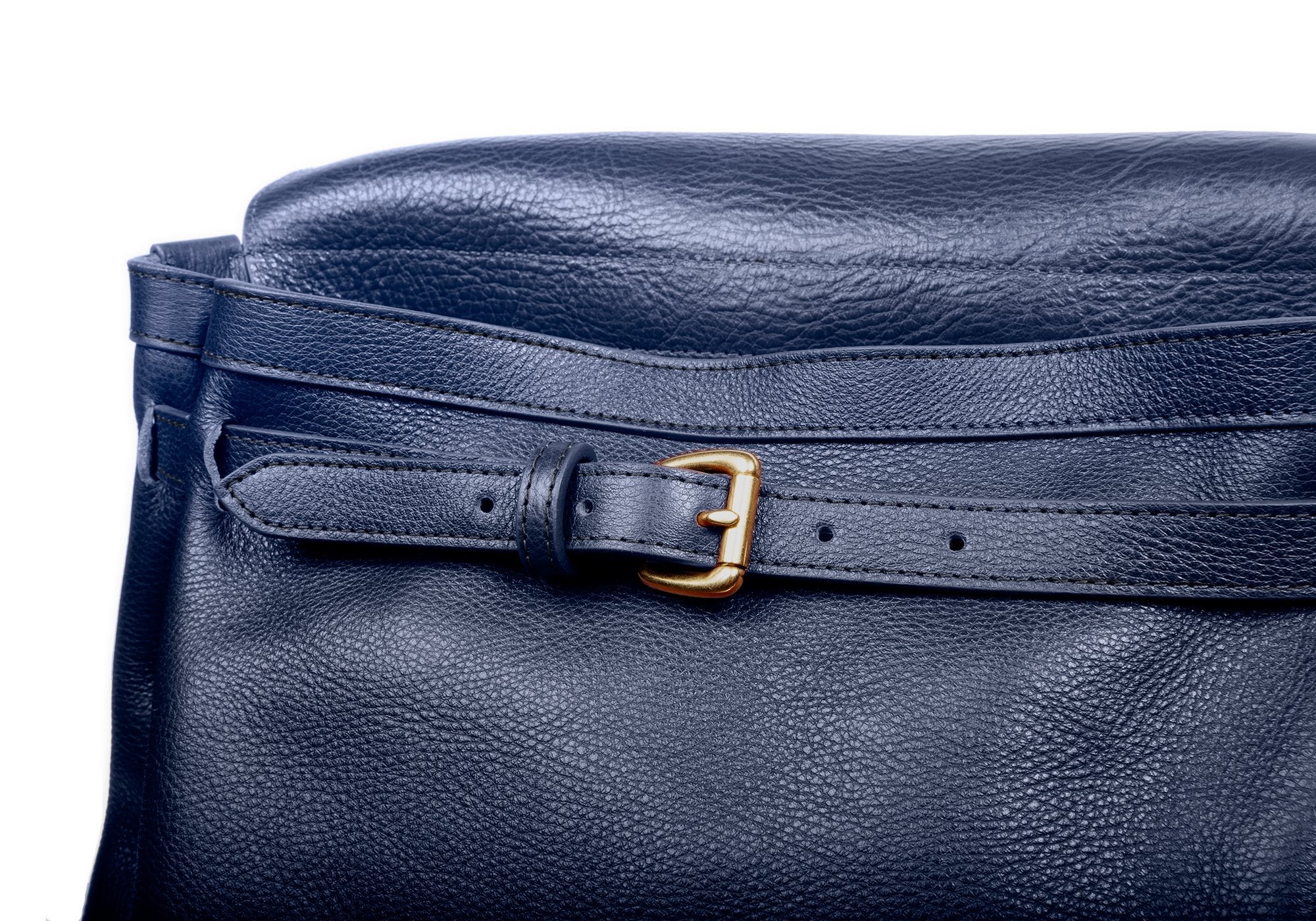 Leather Knapsack Indigo