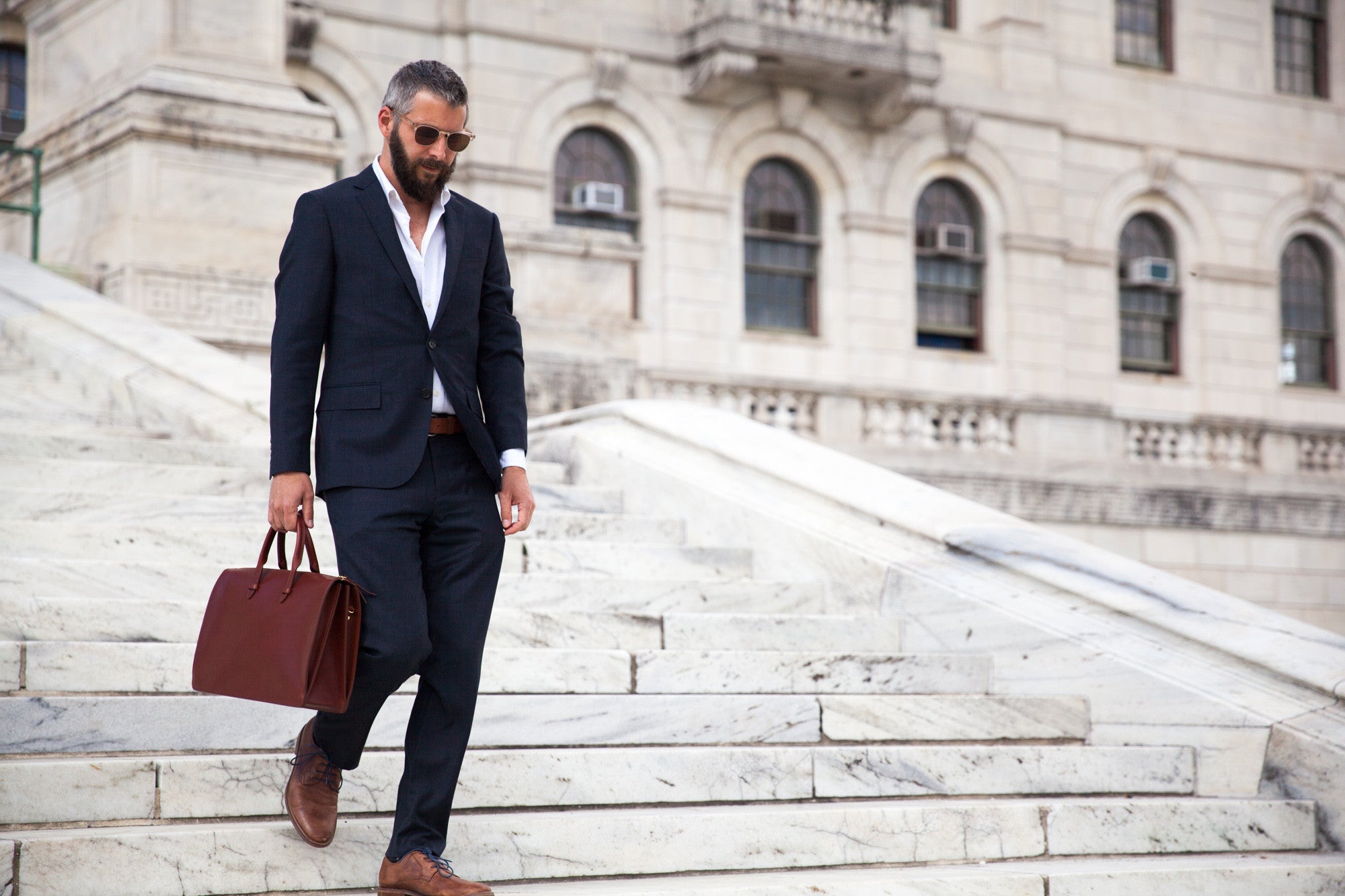 The Bridle Triumph II Briefcase Lifestyle