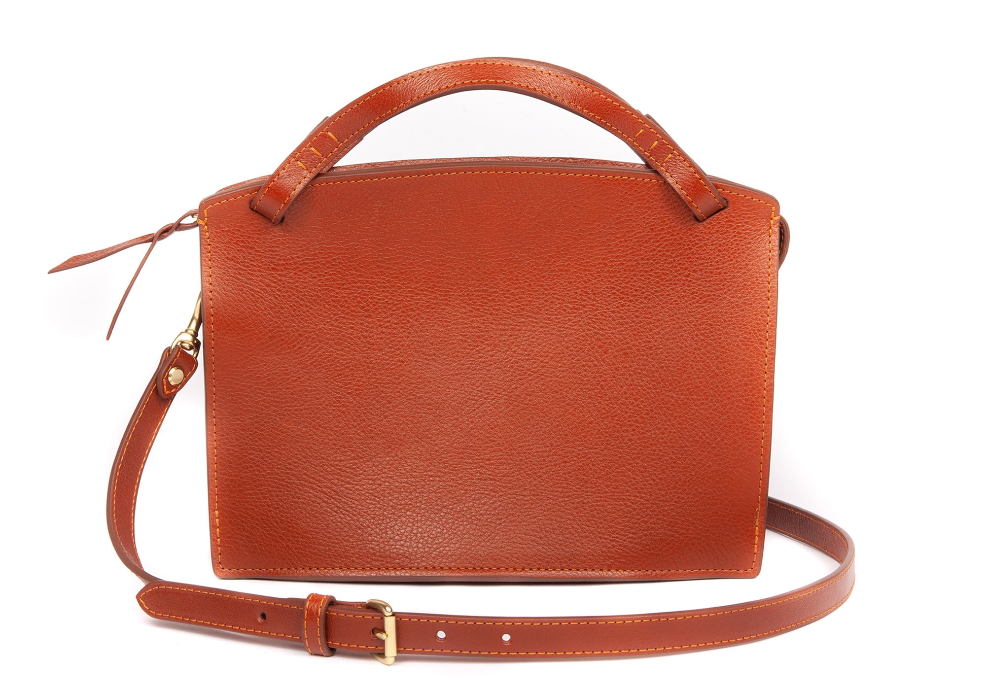 The Sol Handbag Saddle Tan