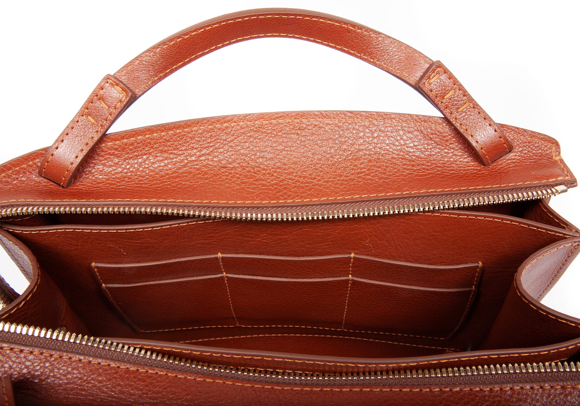 The Sol Handbag Saddle Tan
