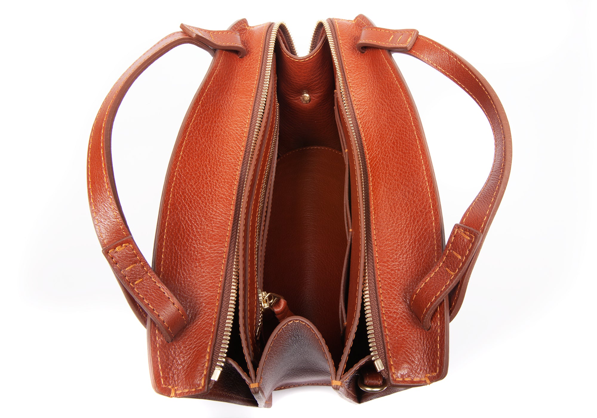 The Sol Handbag Saddle Tan