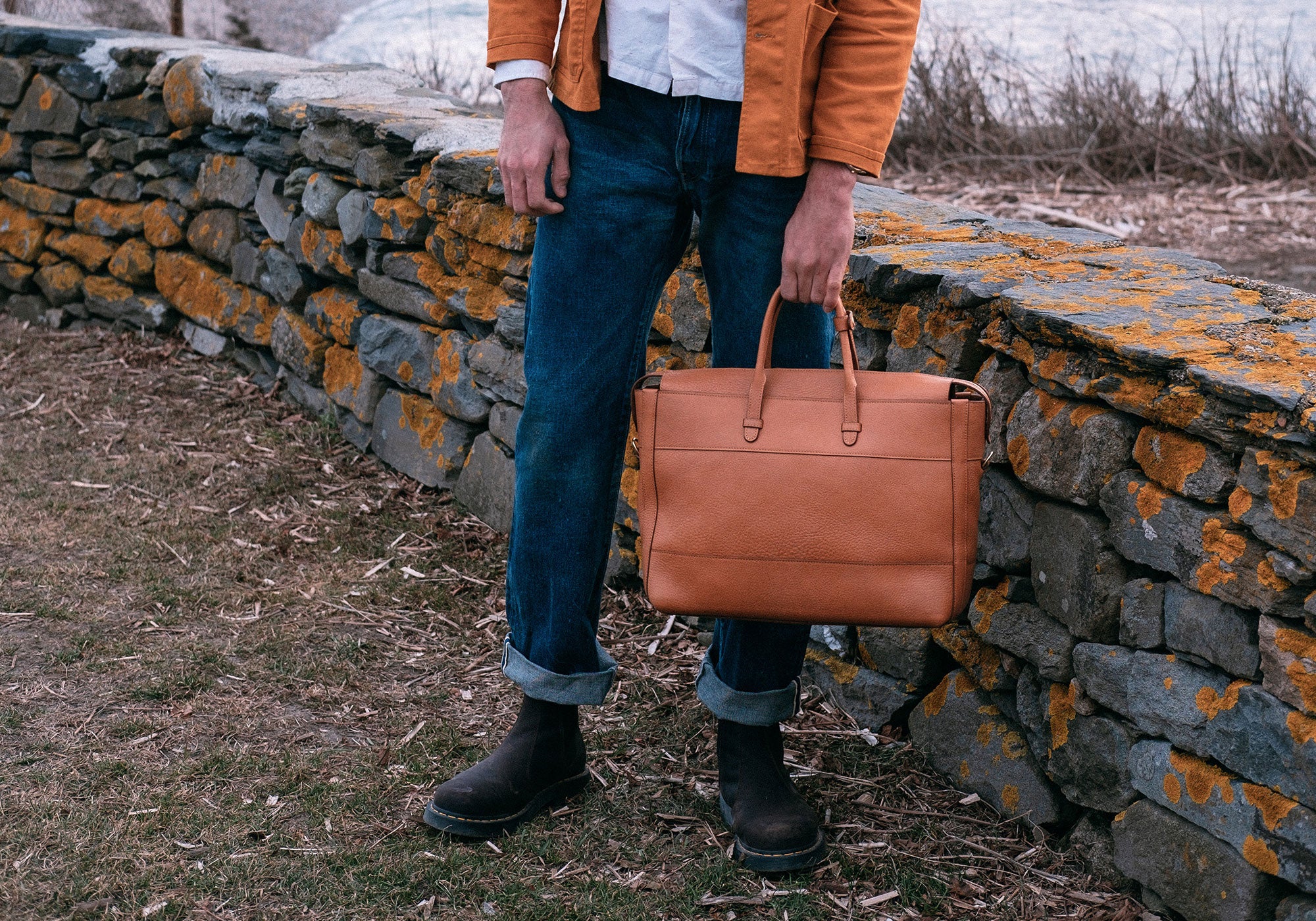 The 929 Briefcase Camel