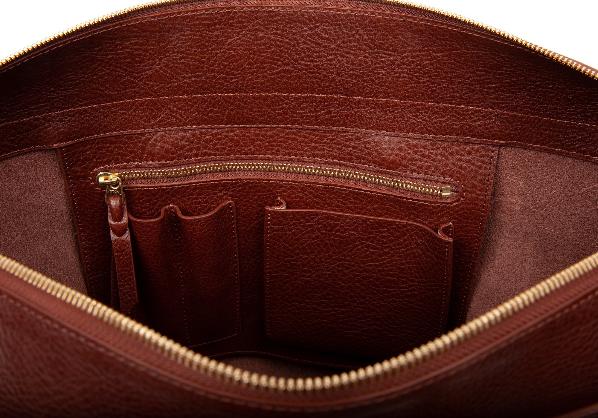 The 929 Briefcase Chestnut