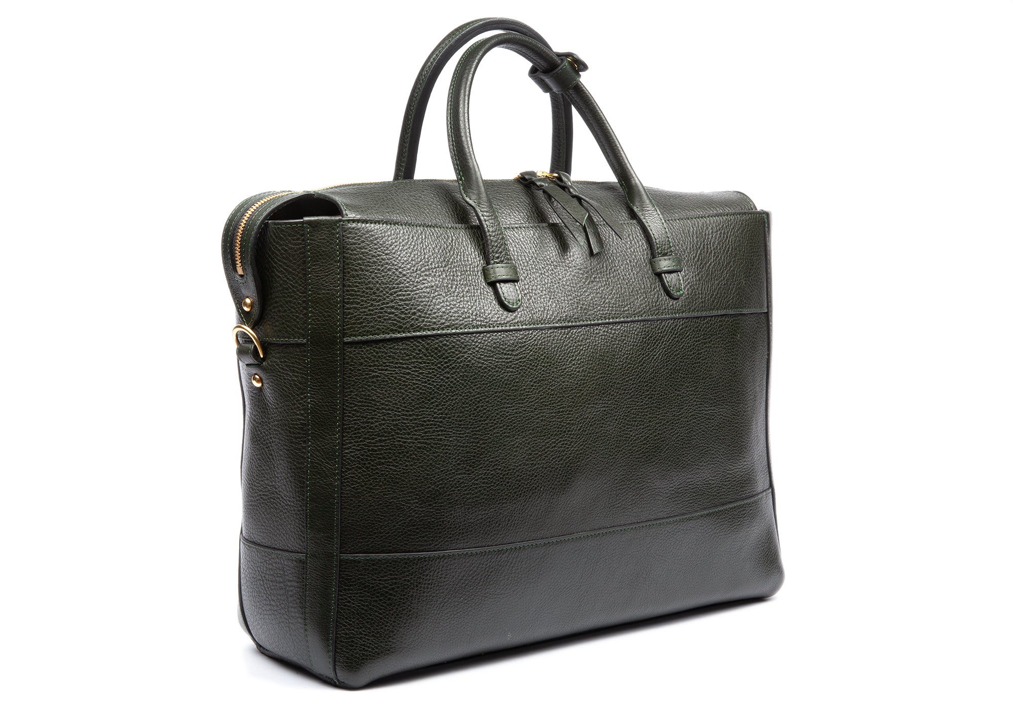The 929 Briefcase Green