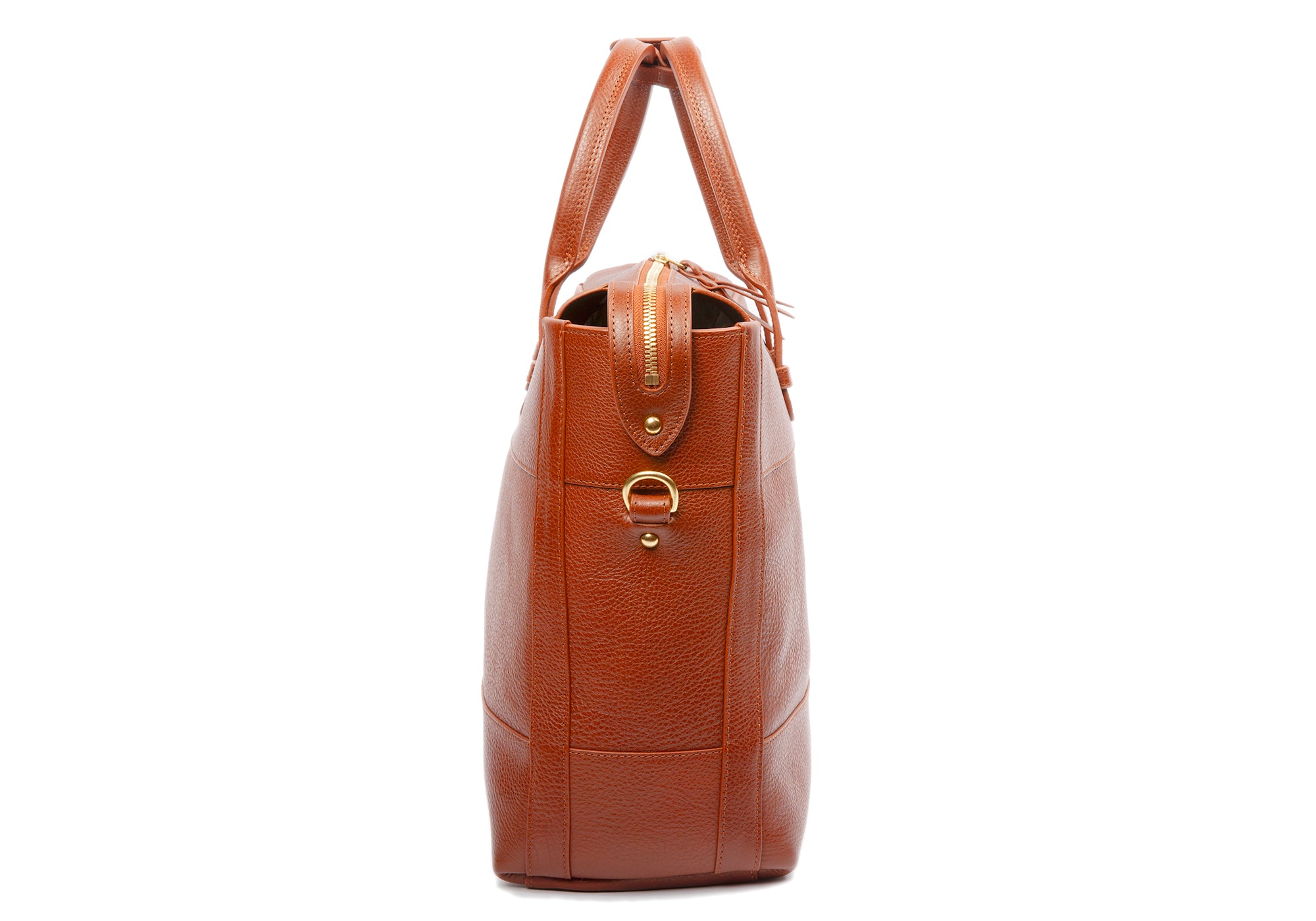 The 929 Briefcase Saddle Tan