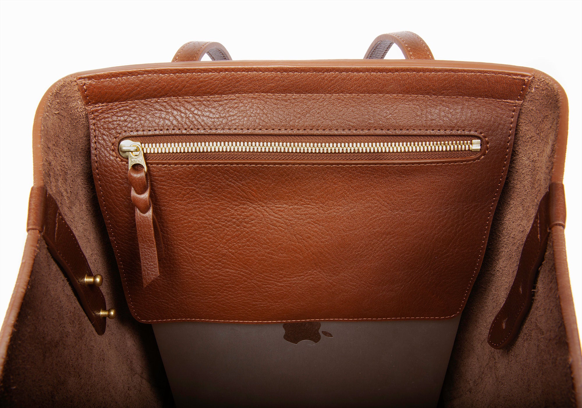 Angle Tote Chestnut