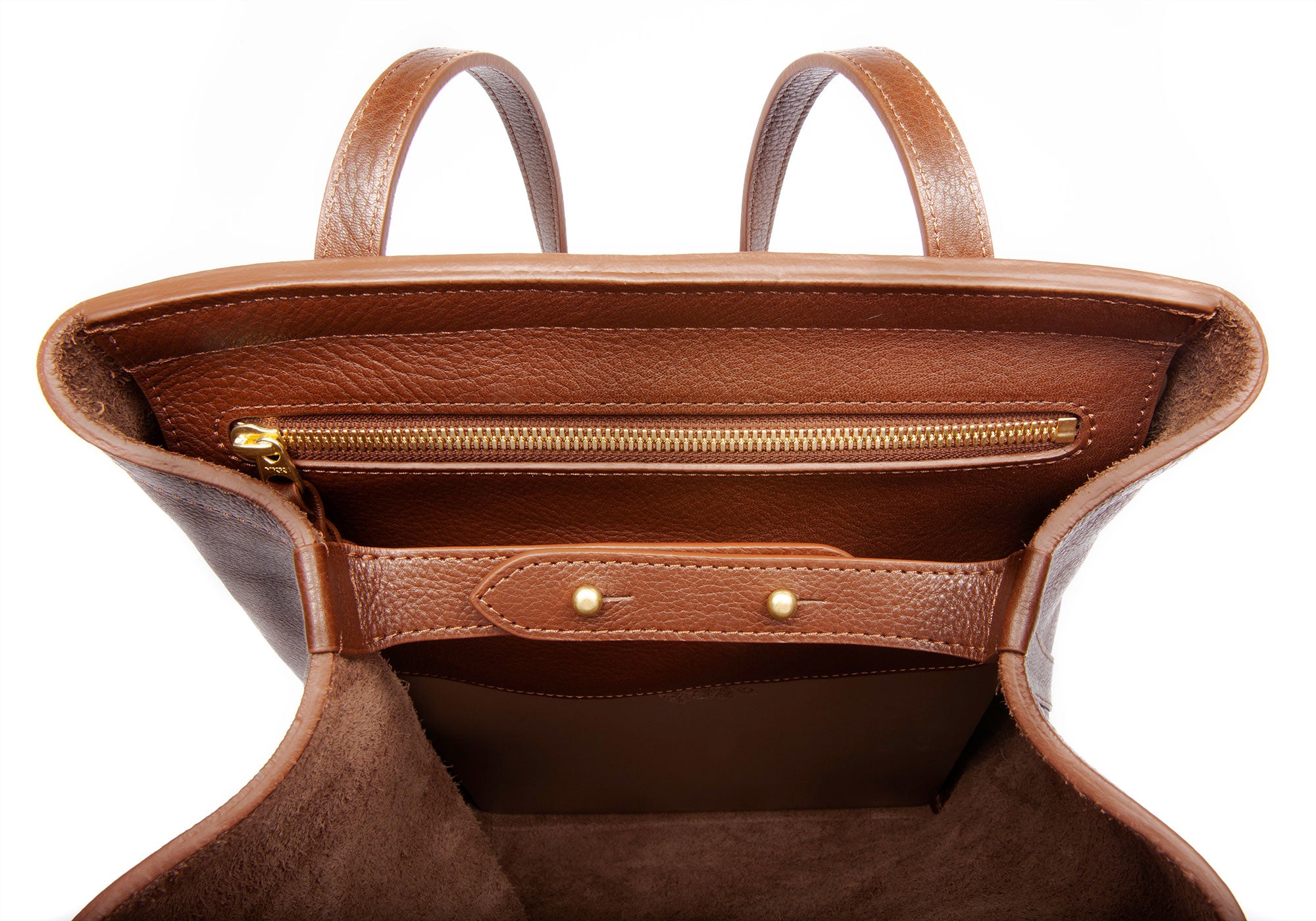 Angle Tote Chestnut
