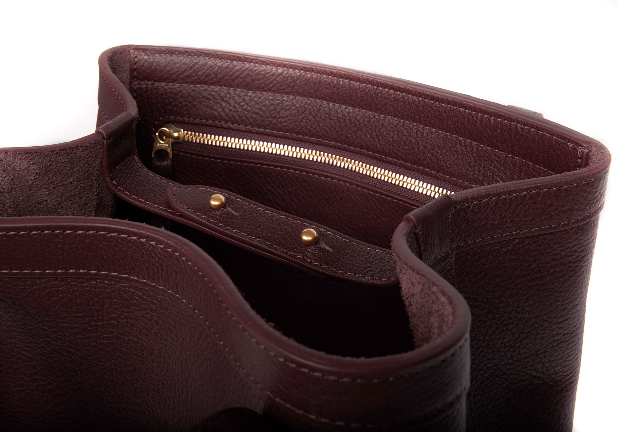 Angle Tote Cordovan
