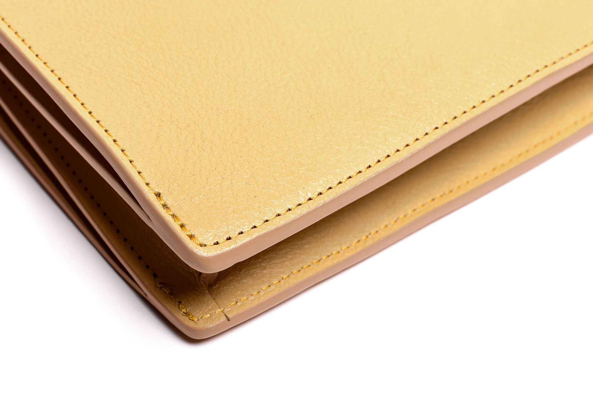 Corner Leather of The Tripp Ochre