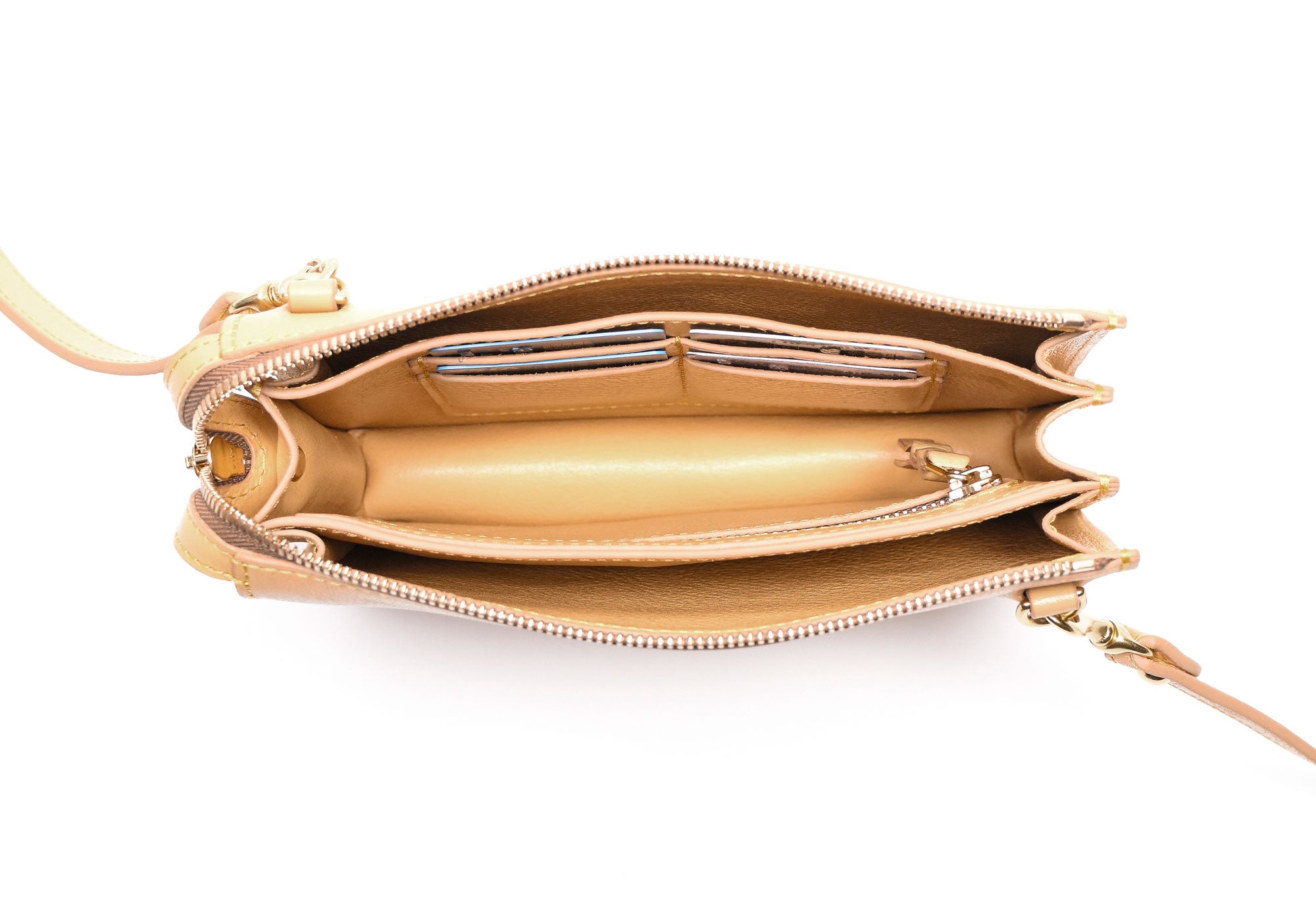 Inner Leather View of The Tripp Ochre