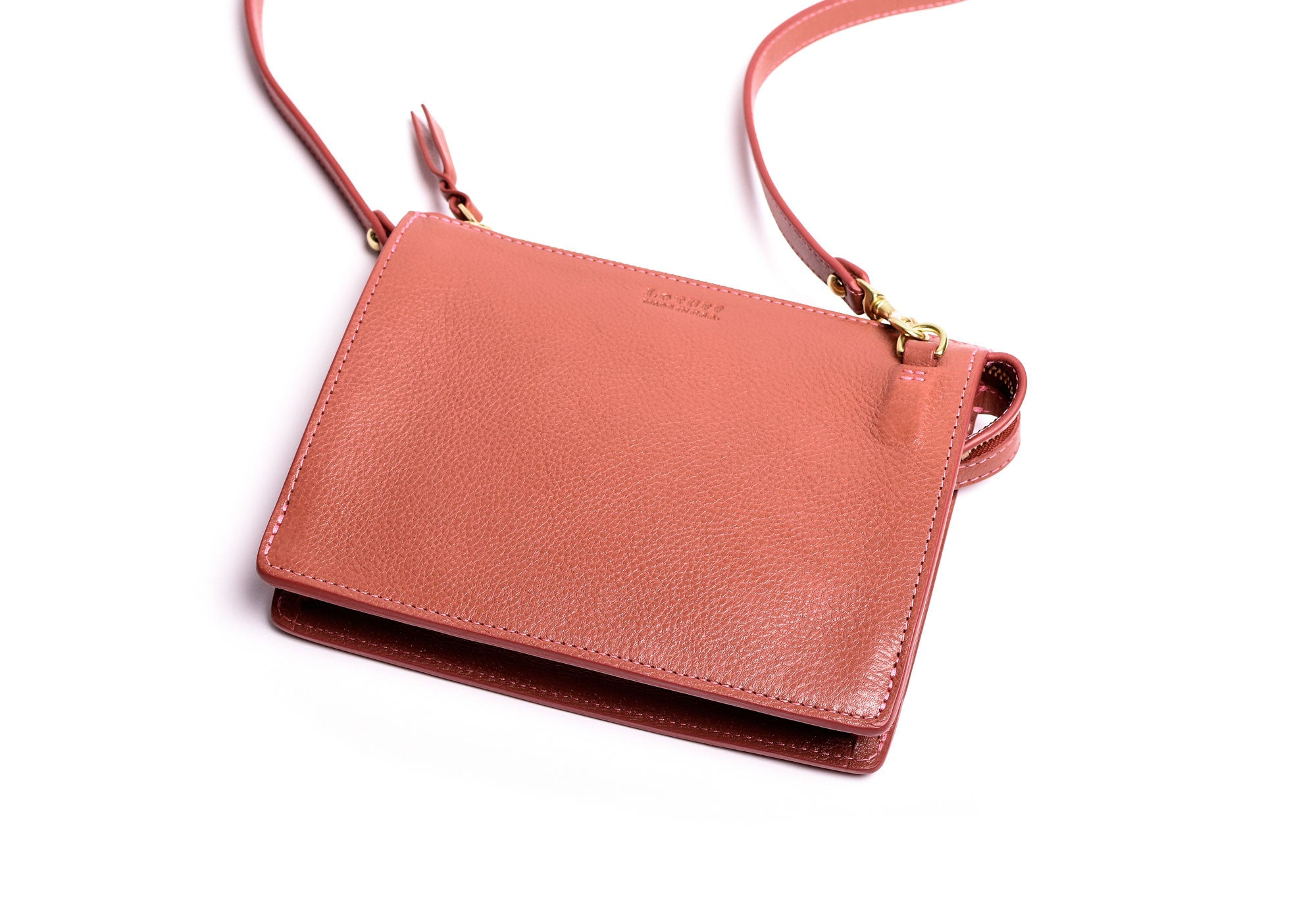 Front Leather View of The Tripp Rosewood