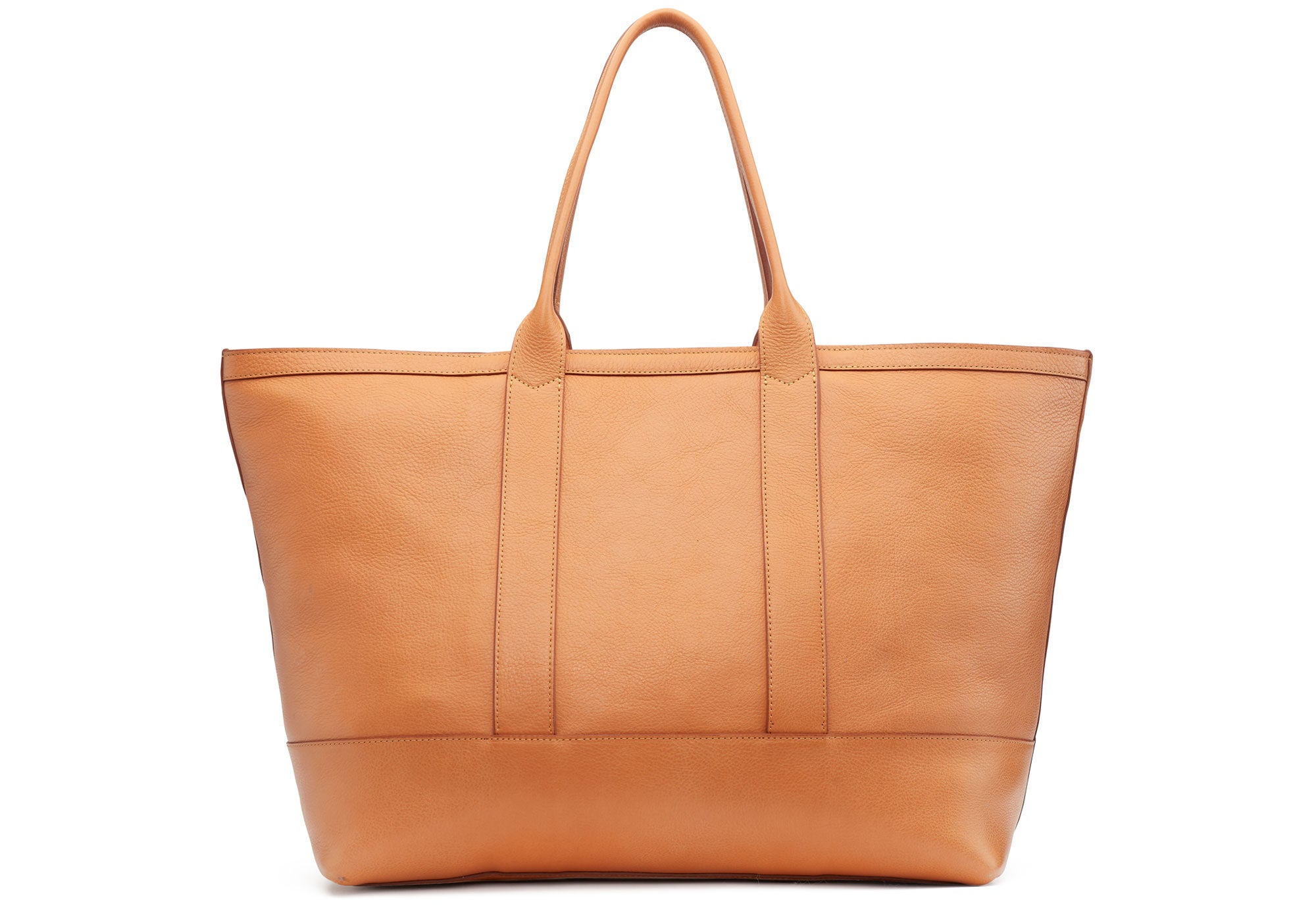 Leather Working Tote Camel