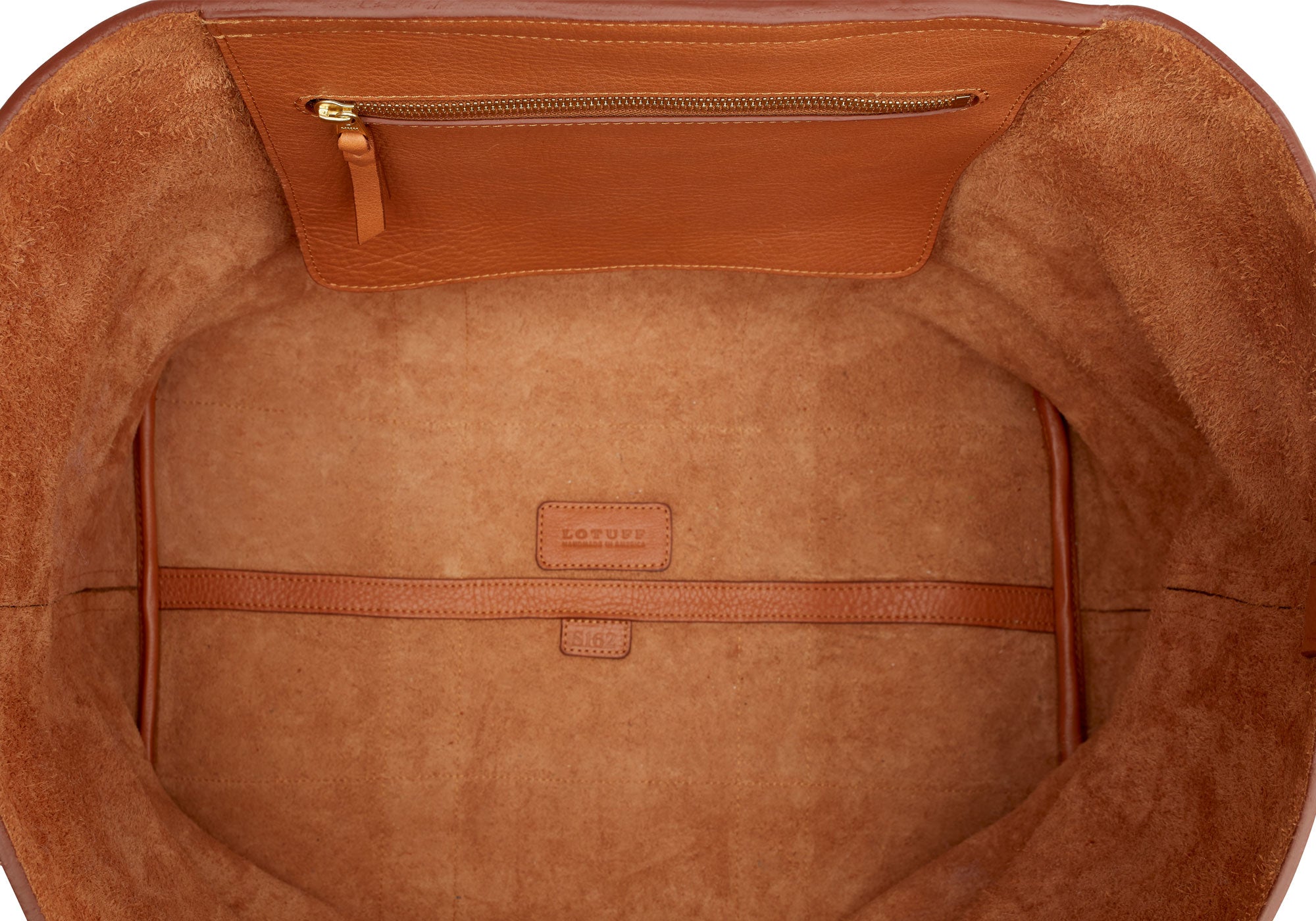 Leather Working Tote Camel