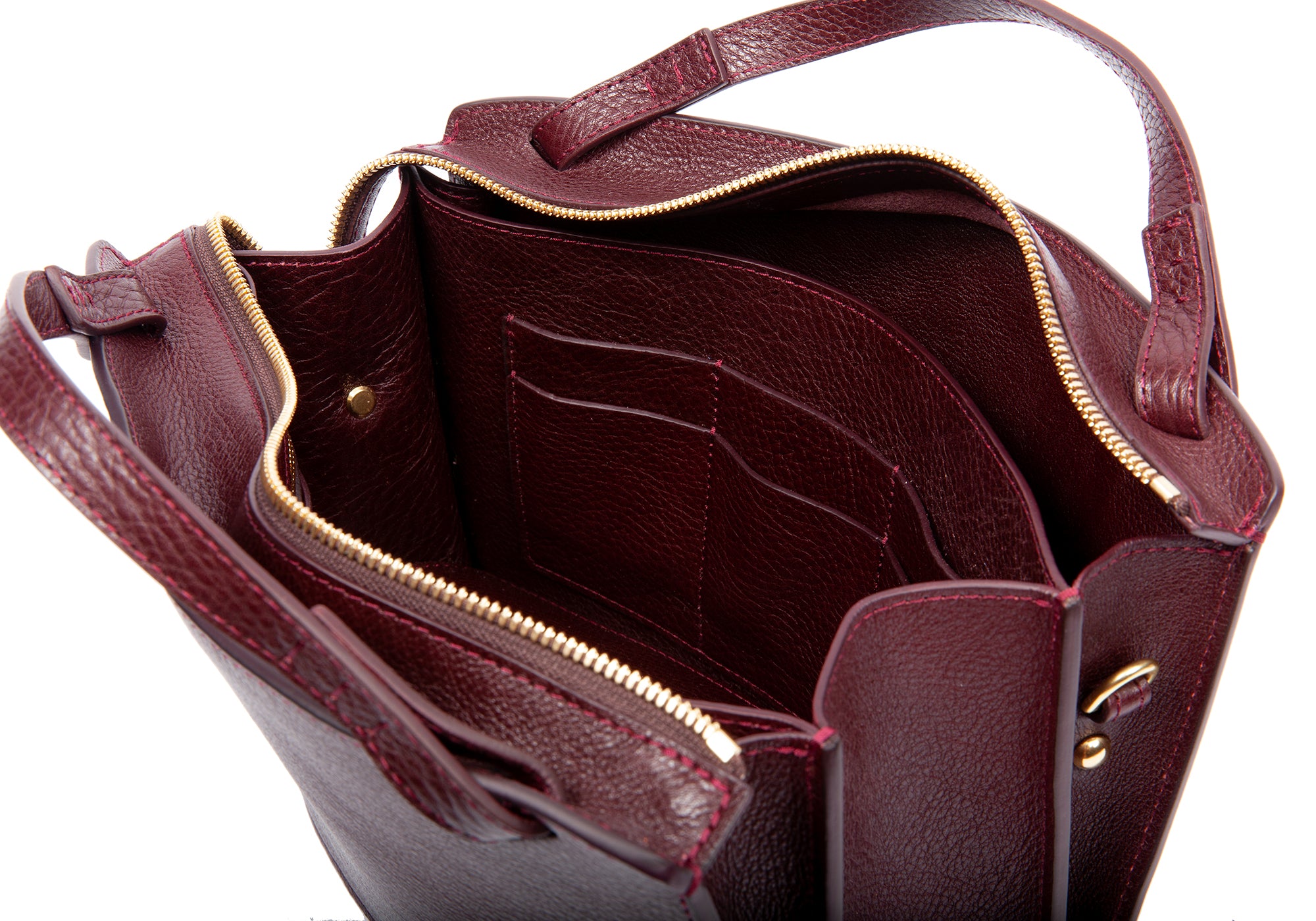 The Sol Handbag Cordovan