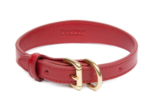 Small Leather Dog Collar