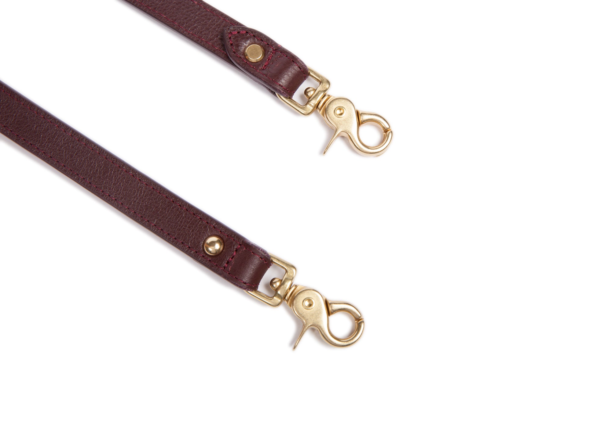 Leather Dog Leash Cordovan
