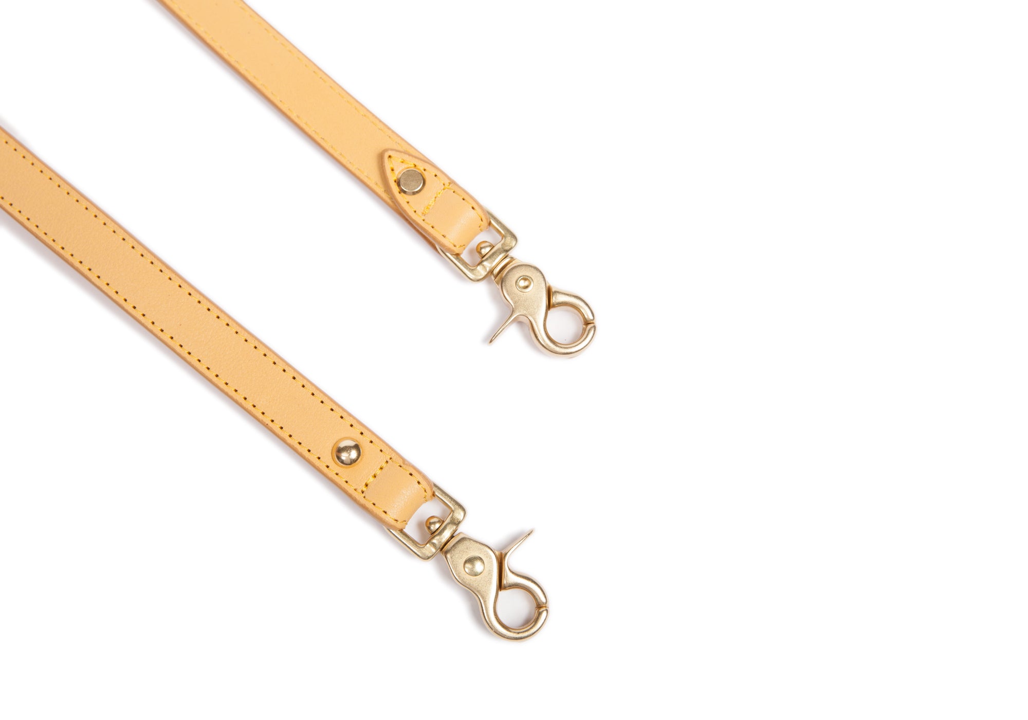 Leather Dog Leash Ochre