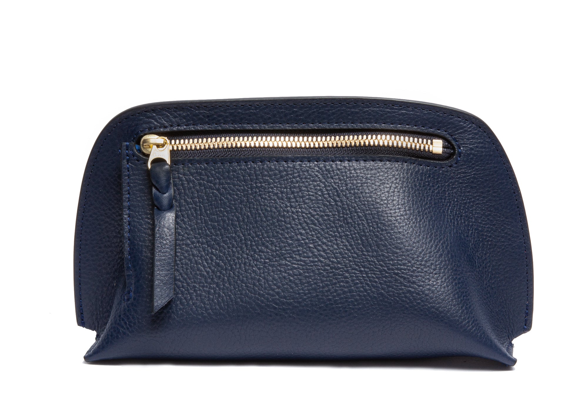 Mini Lois Pouch Indigo-Electric Blue|Front View