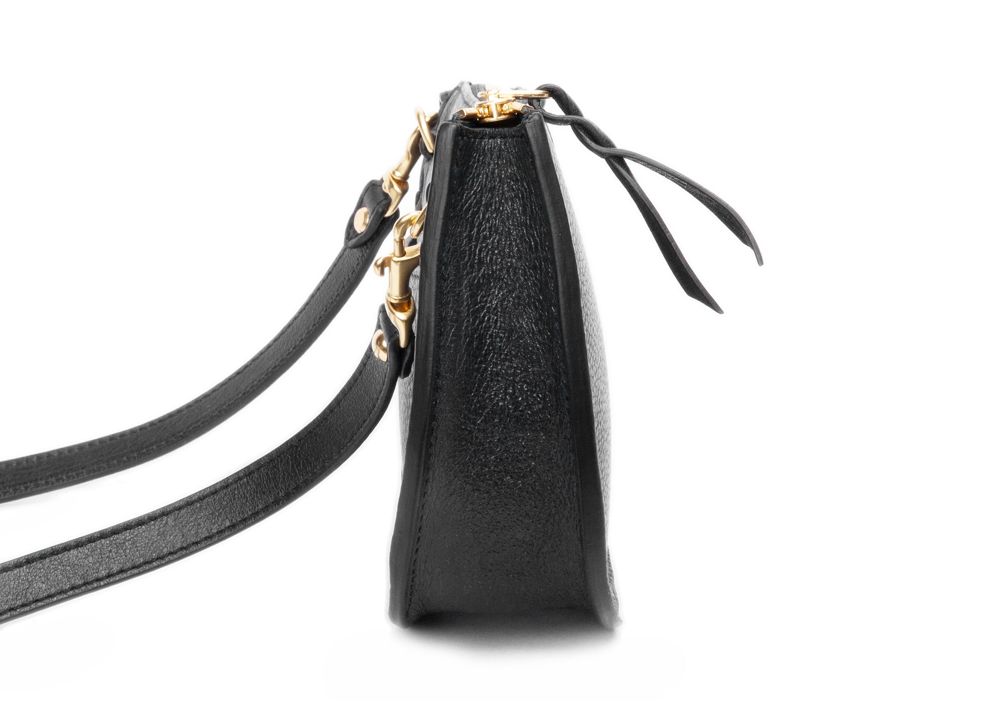 The Mini Luna Belt Bag Black-Red