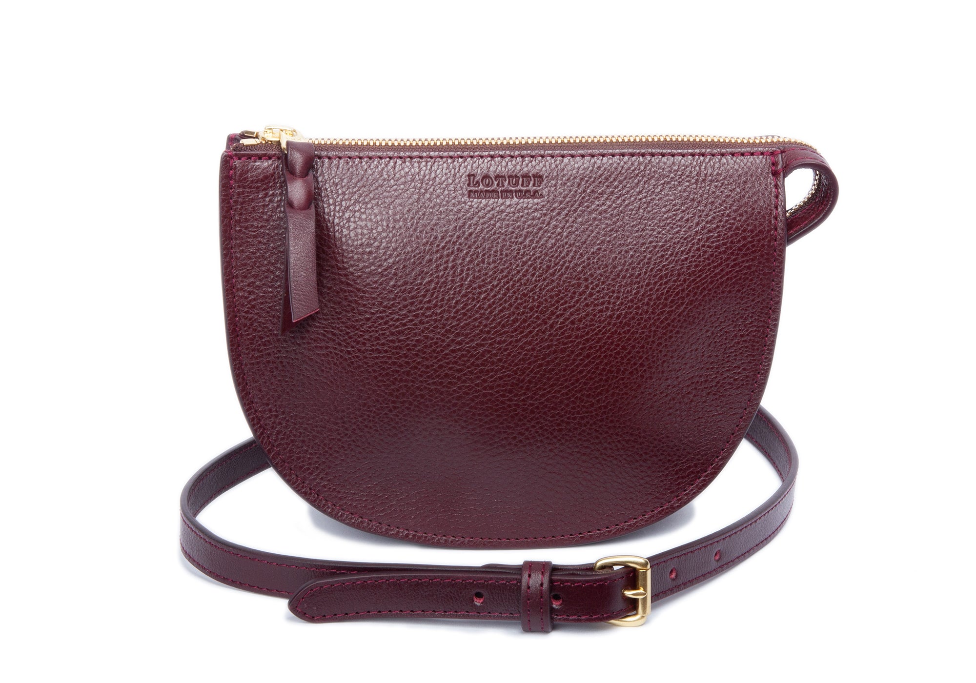 The Mini Luna Belt Bag Cordovan