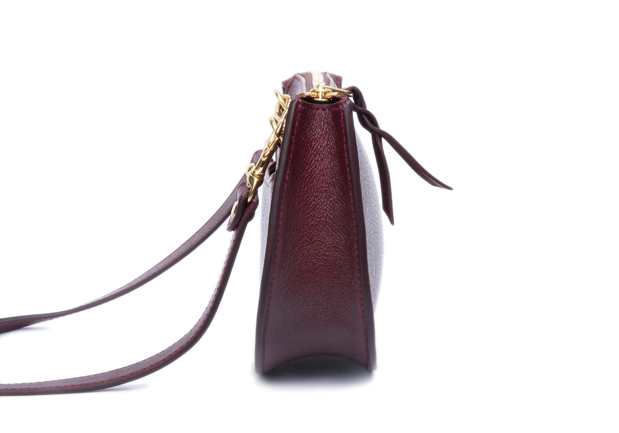 The Mini Luna Belt Bag Cordovan