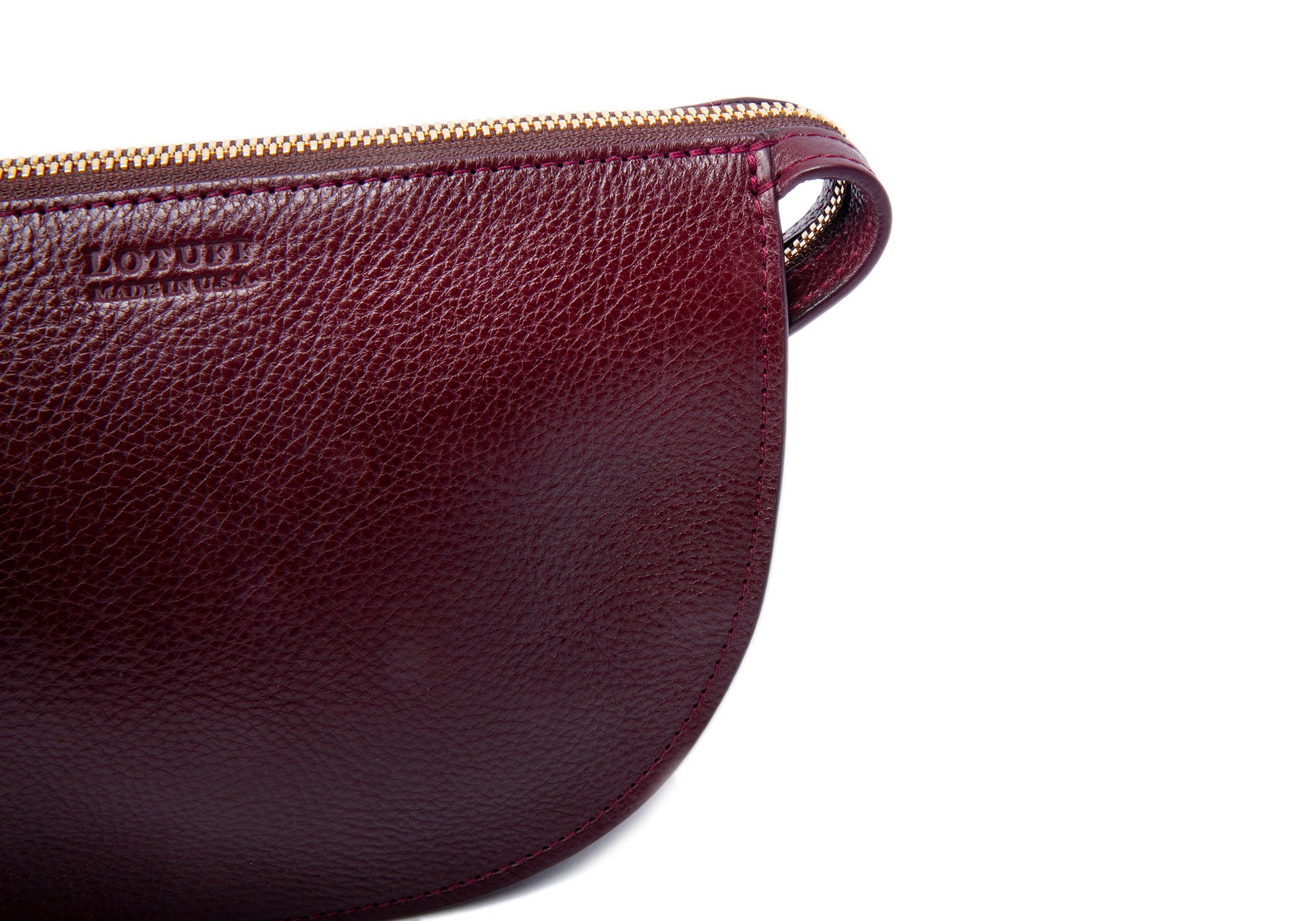 The Mini Luna Belt Bag Cordovan