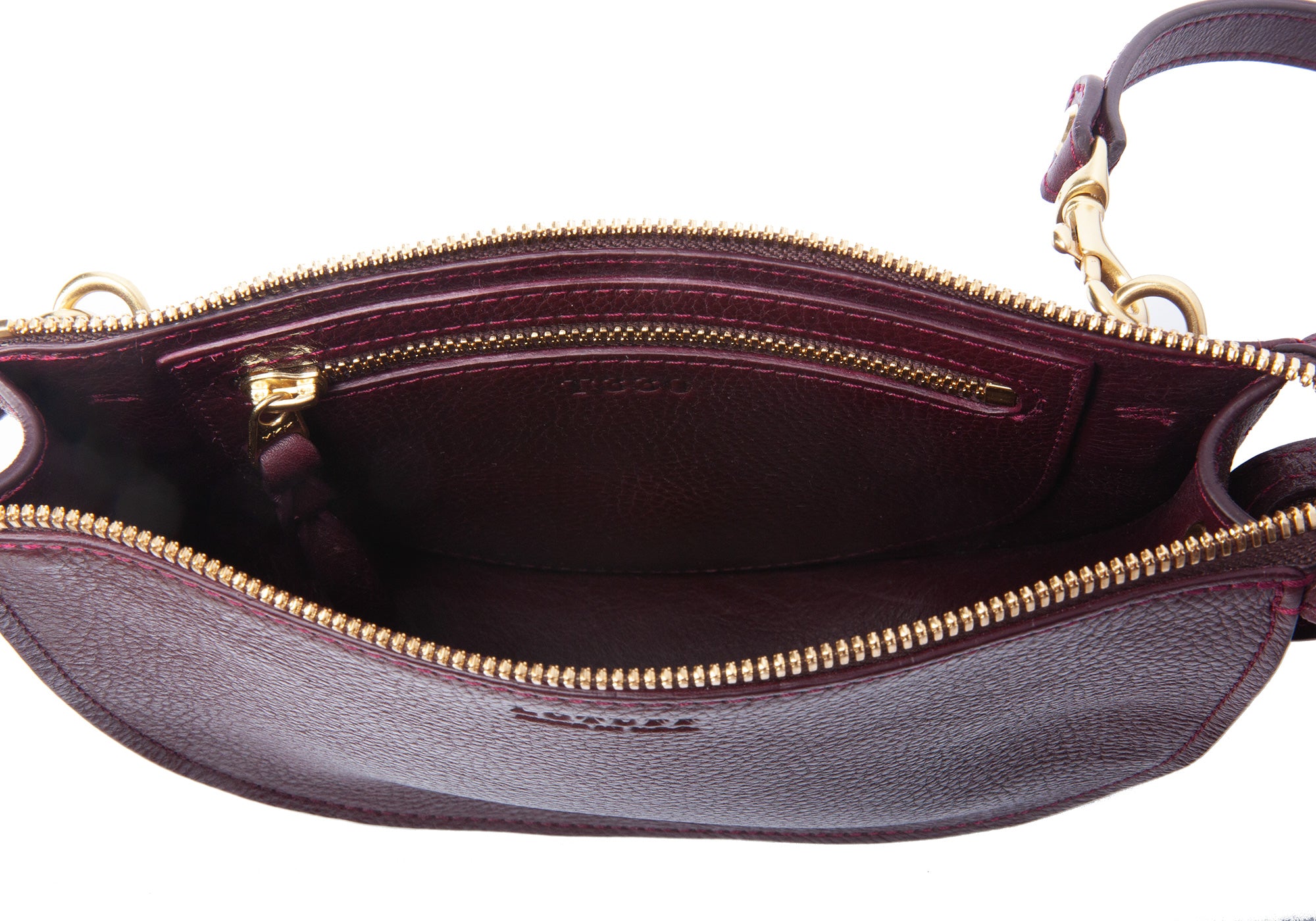 The Mini Luna Belt Bag Cordovan