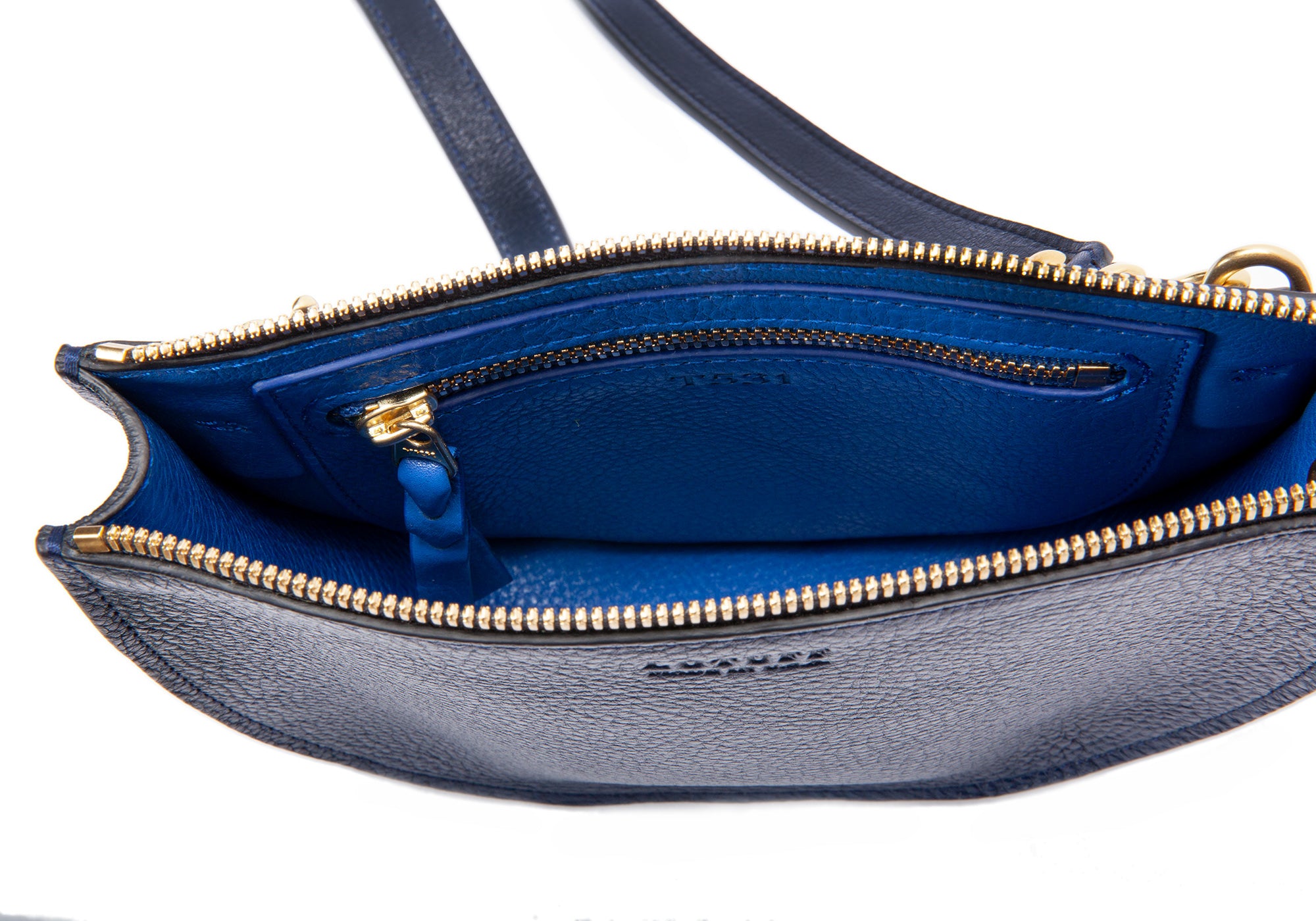 The Mini Luna Belt Bag Indigo-Electric Blue