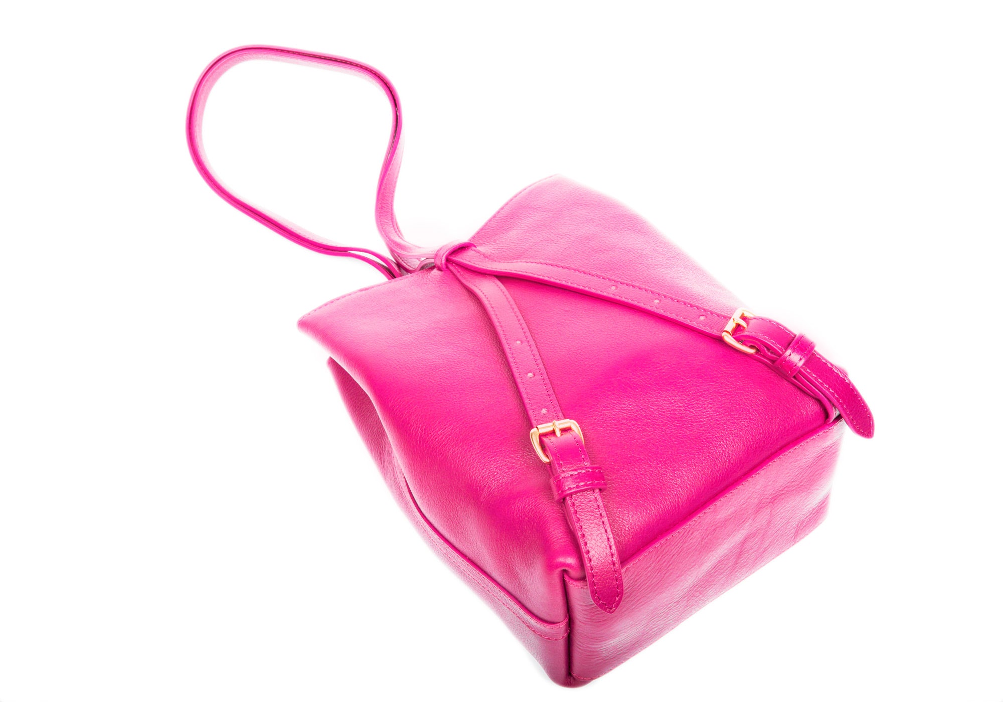 The Mini Sling Backpack Magenta