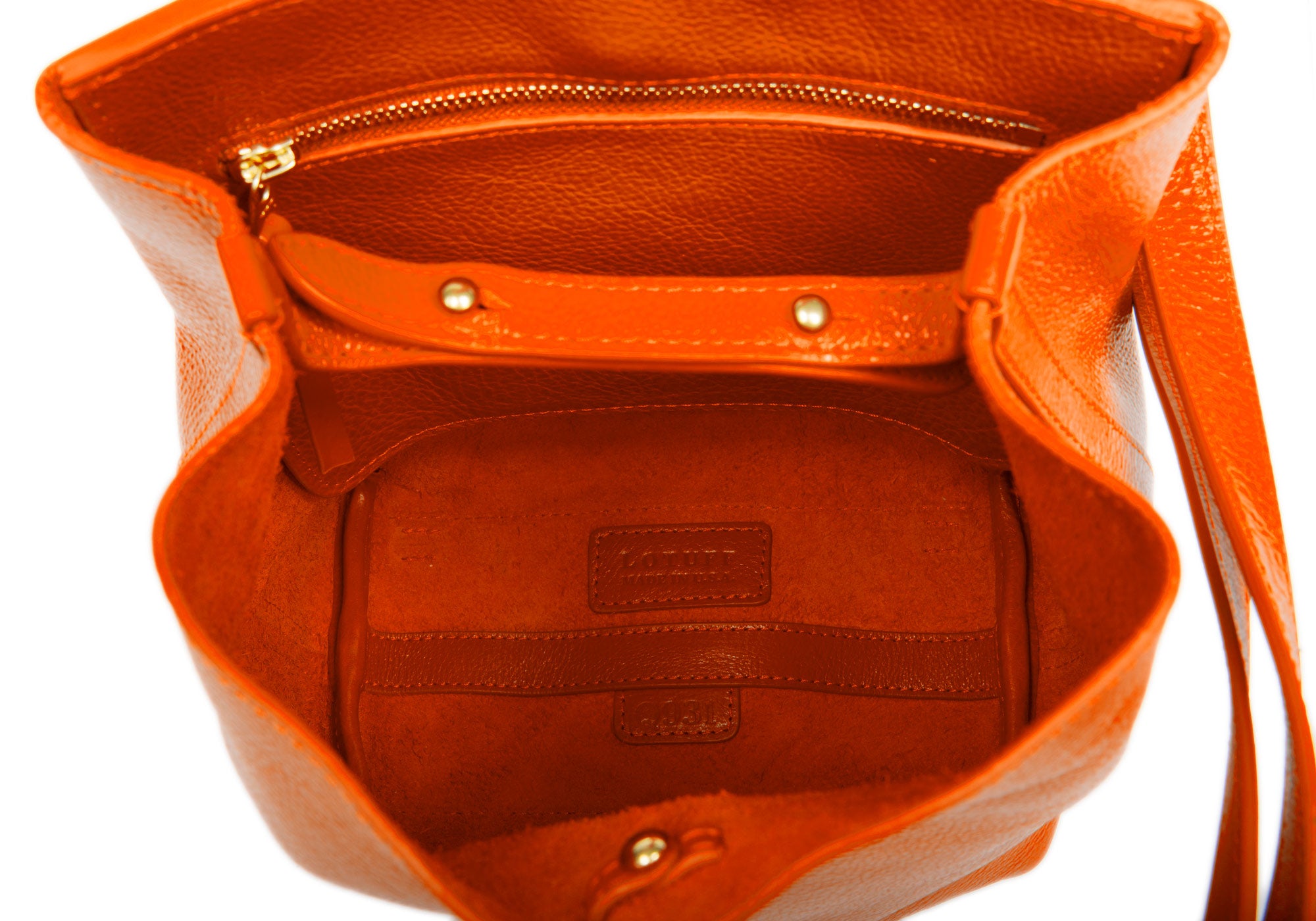 The Mini Sling Backpack Orange