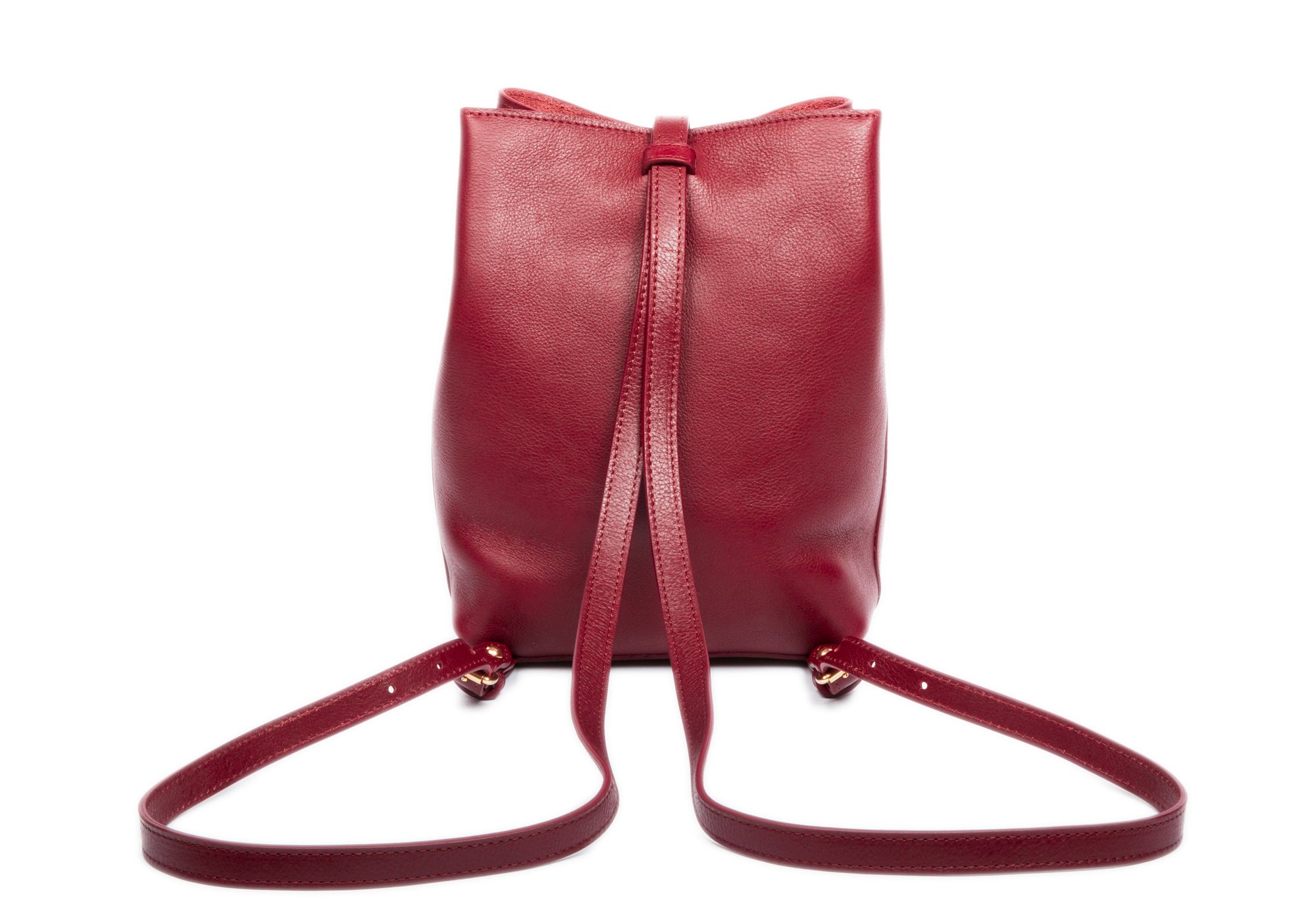 The Mini Sling Backpack Red