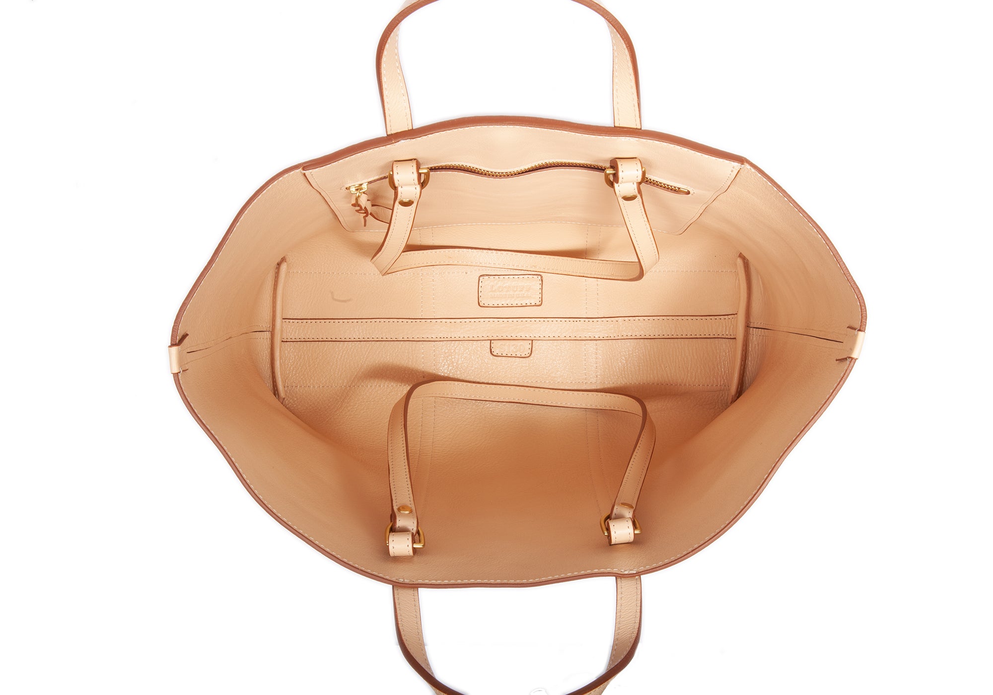 The Morris Leather Tote Natural