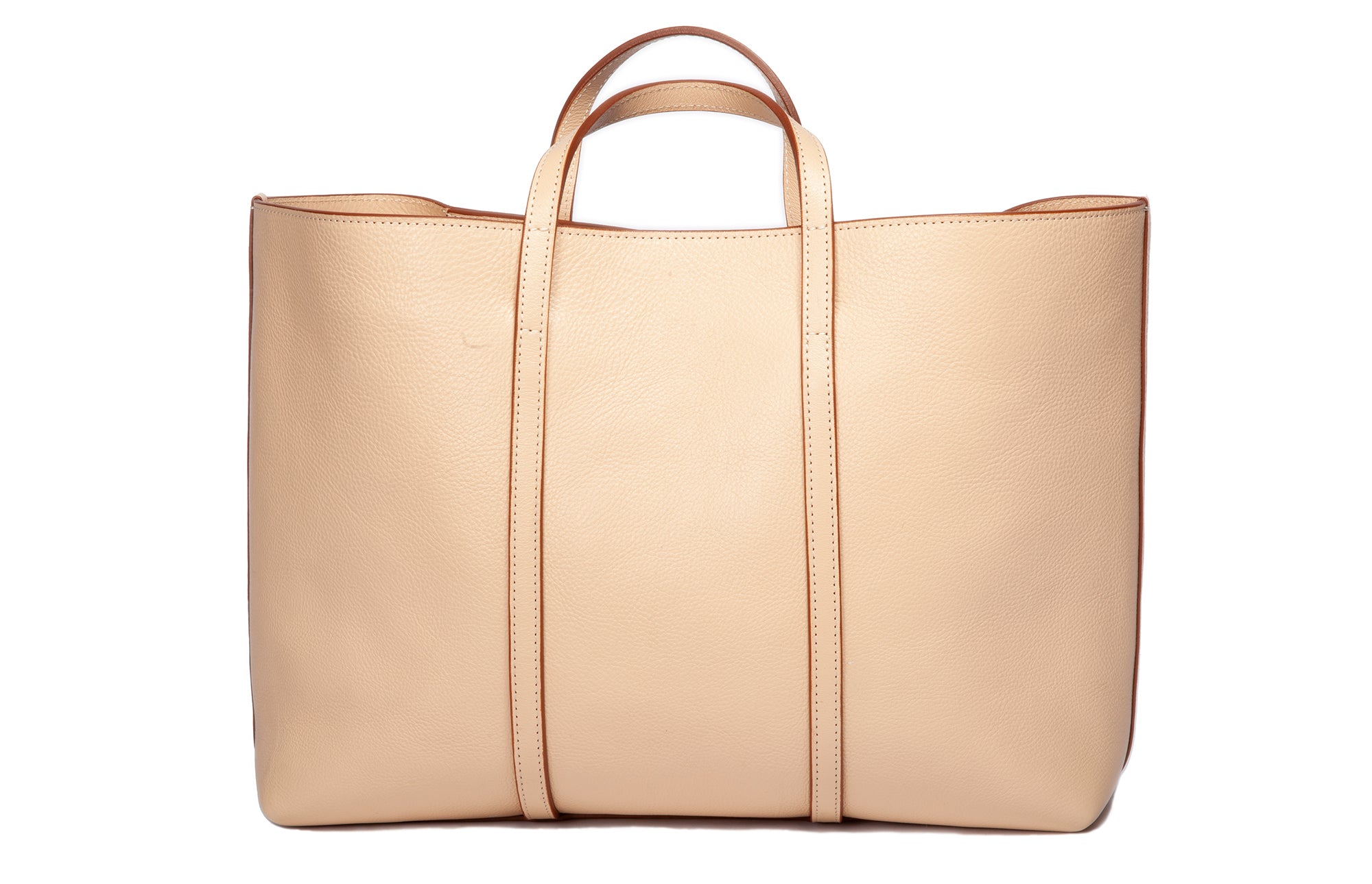 The Morris Leather Tote Natural