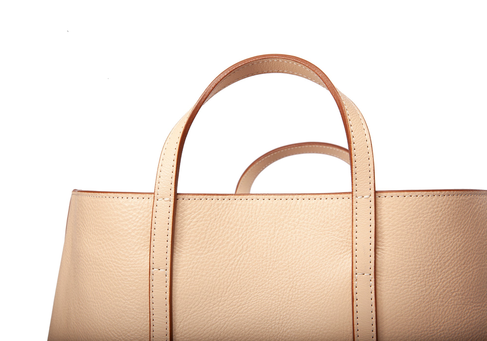 The Morris Leather Tote Natural
