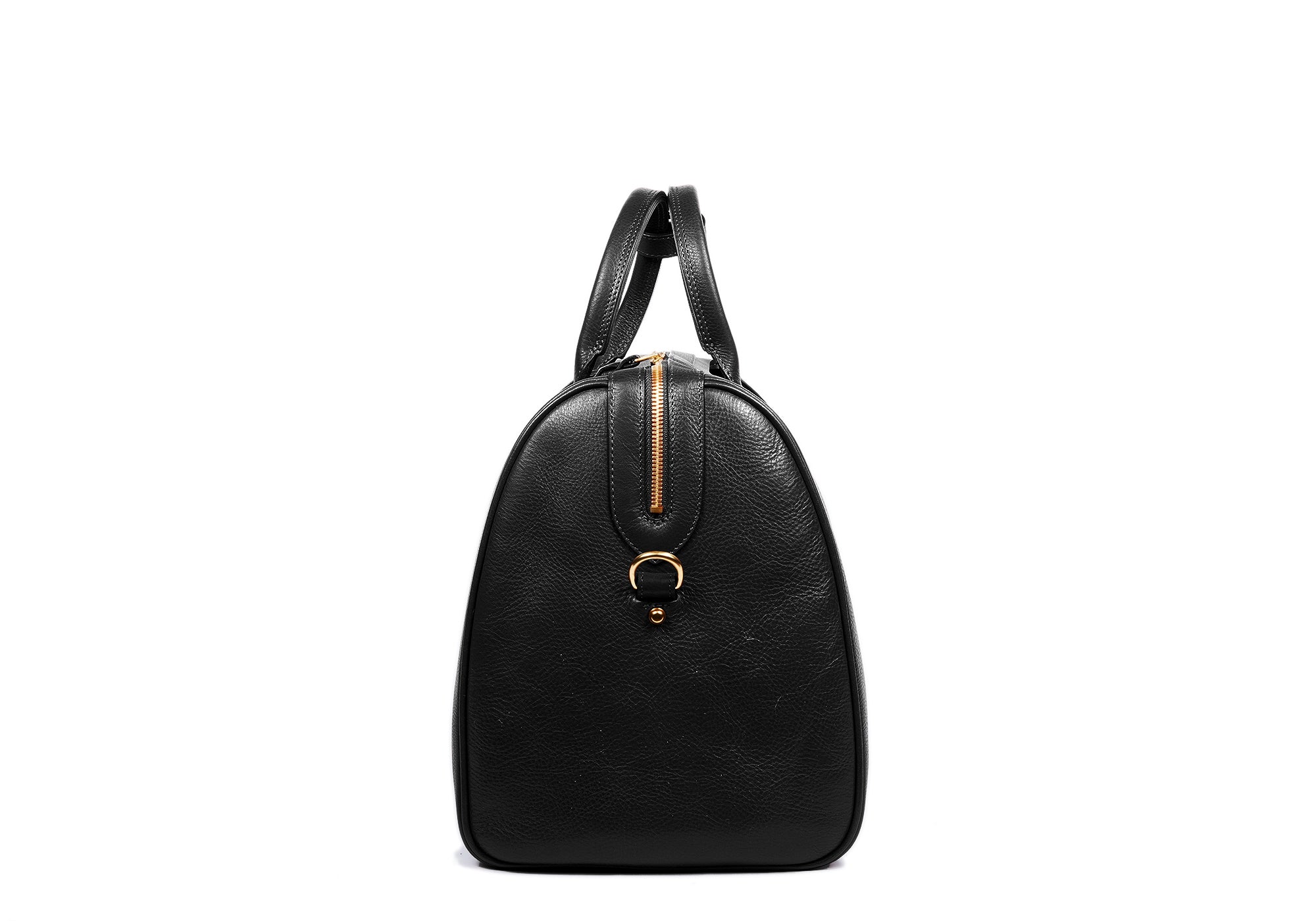Side View of No. 10 Weekender Bag Black