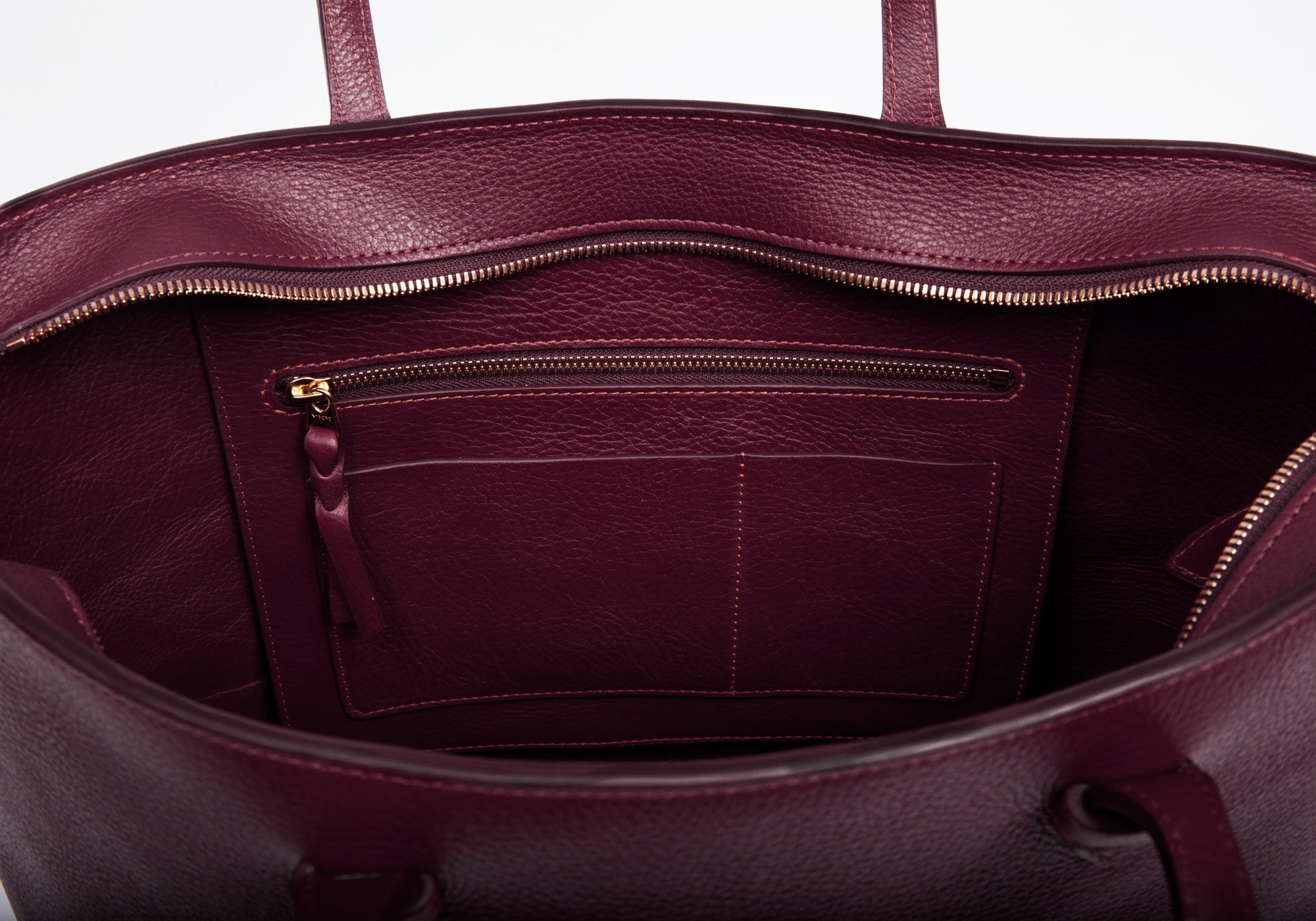 No. 12 Leather Tote Cordovan