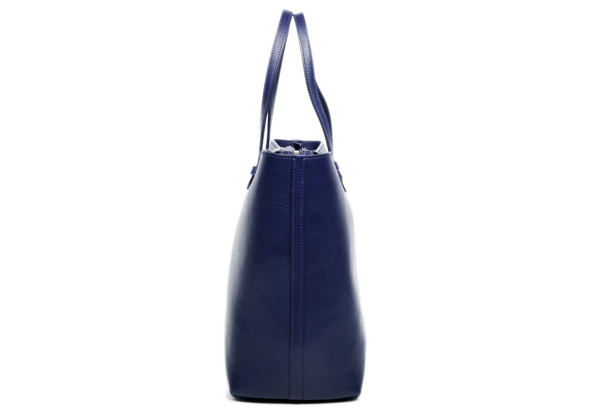No. 12 Leather Tote Indigo