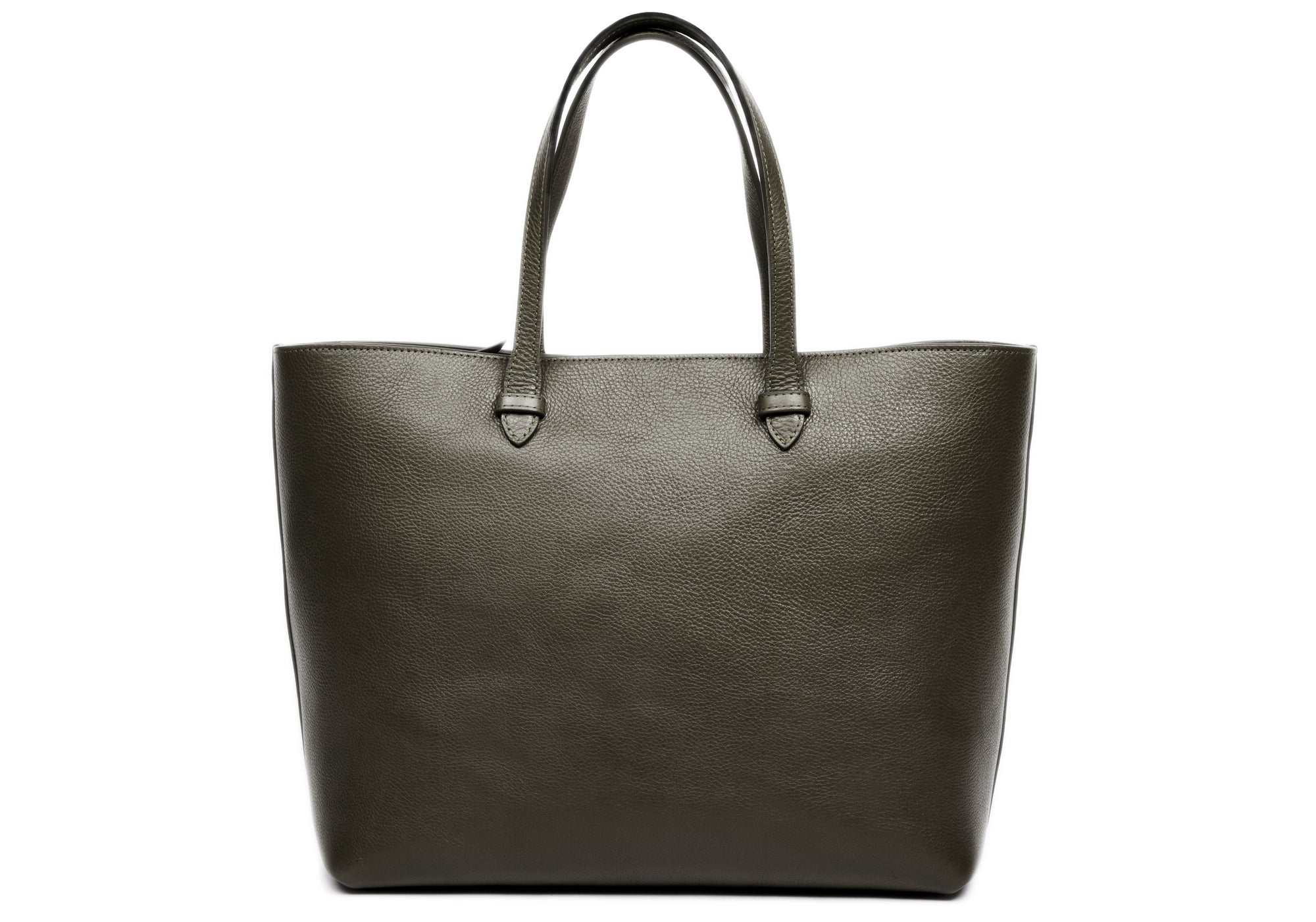 No. 12 Leather Tote Olive