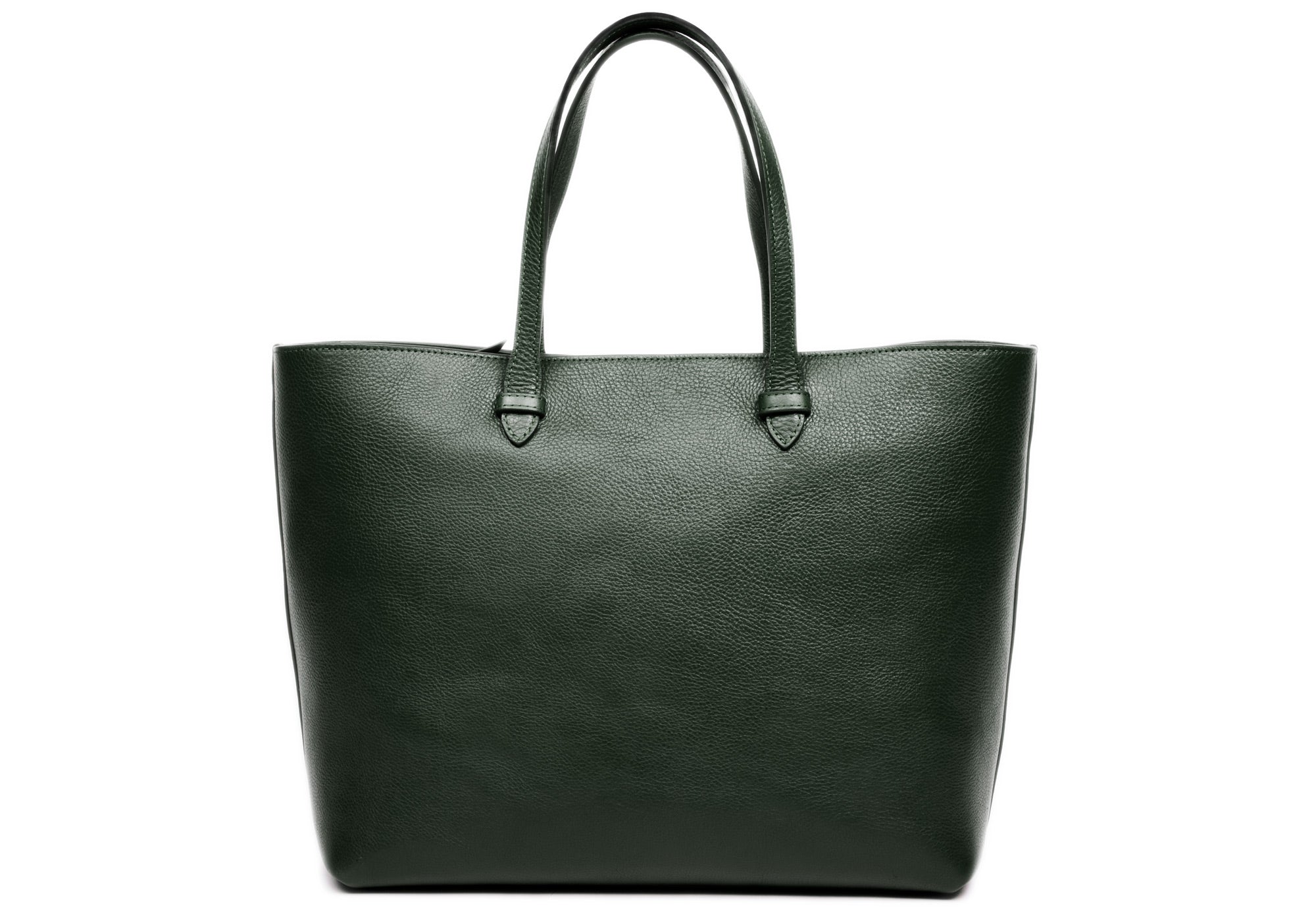 No. 12 Leather Tote Green