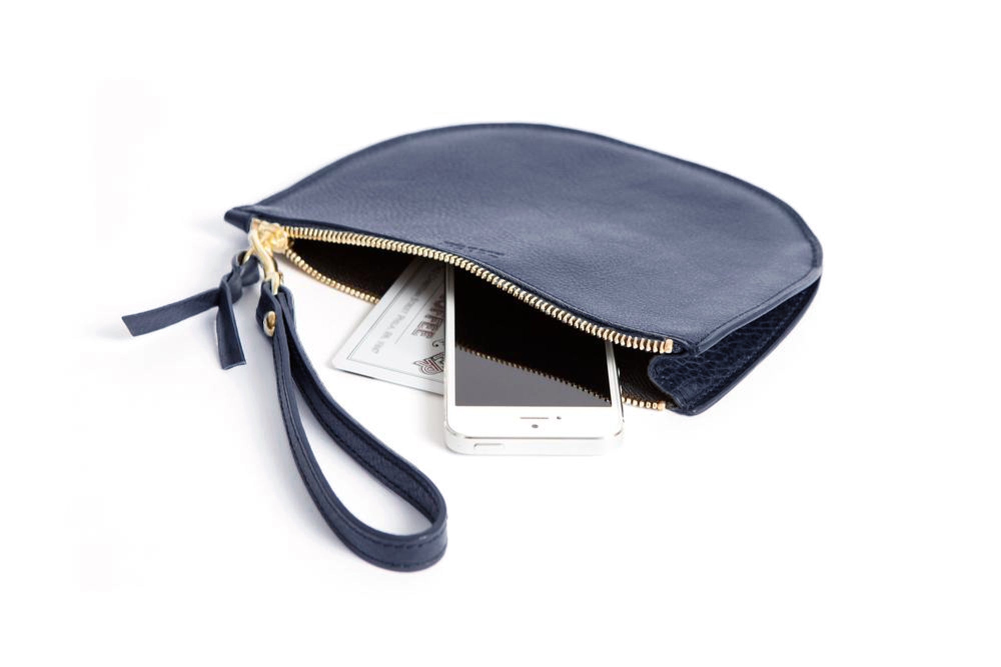 Round Pouch Indigo