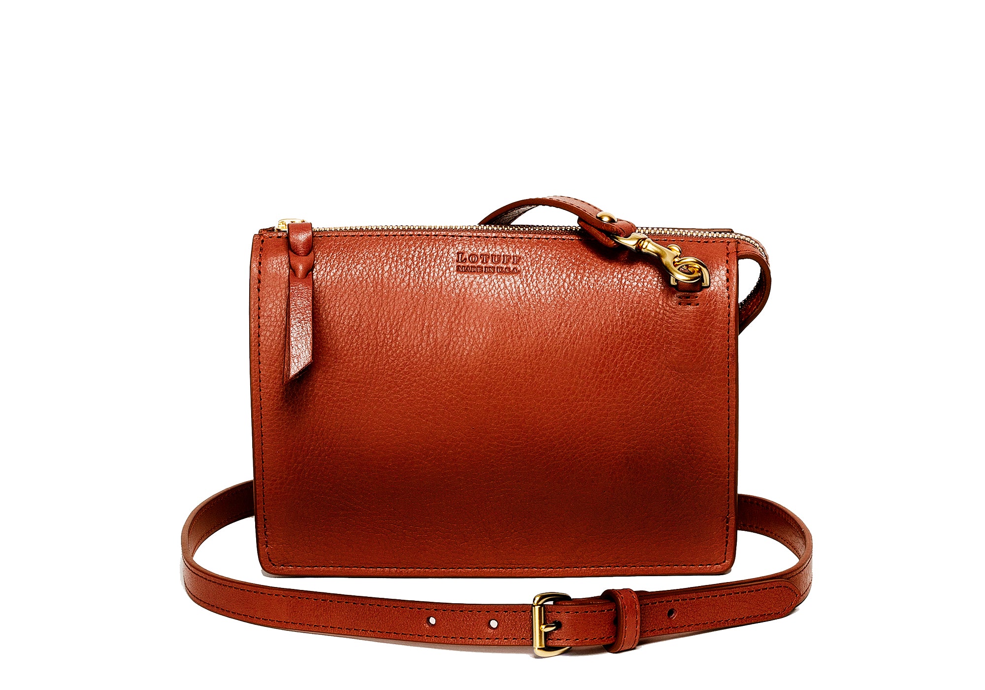 The Tripp Saddle Tan