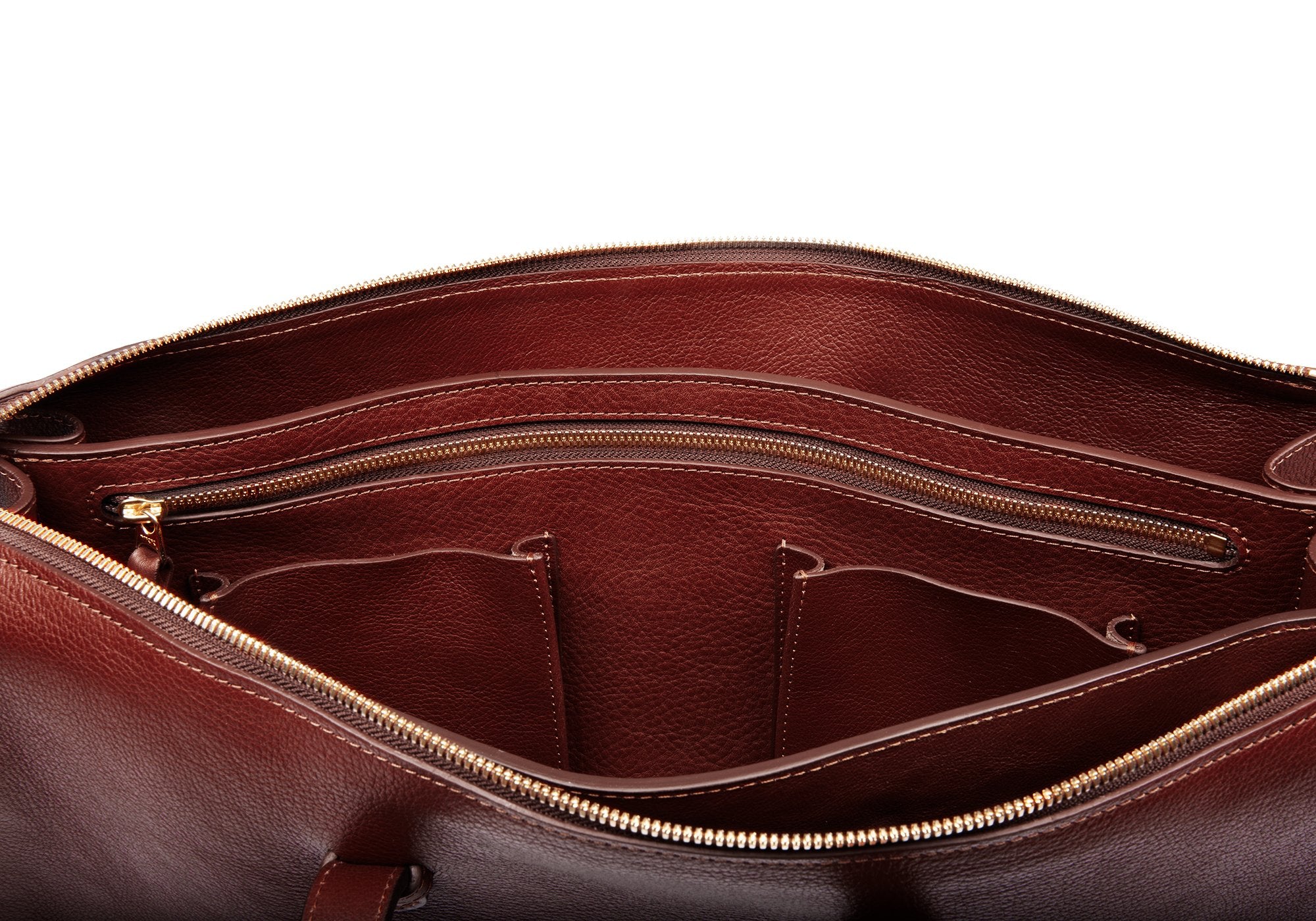 The Triumph Briefcase Chestnut